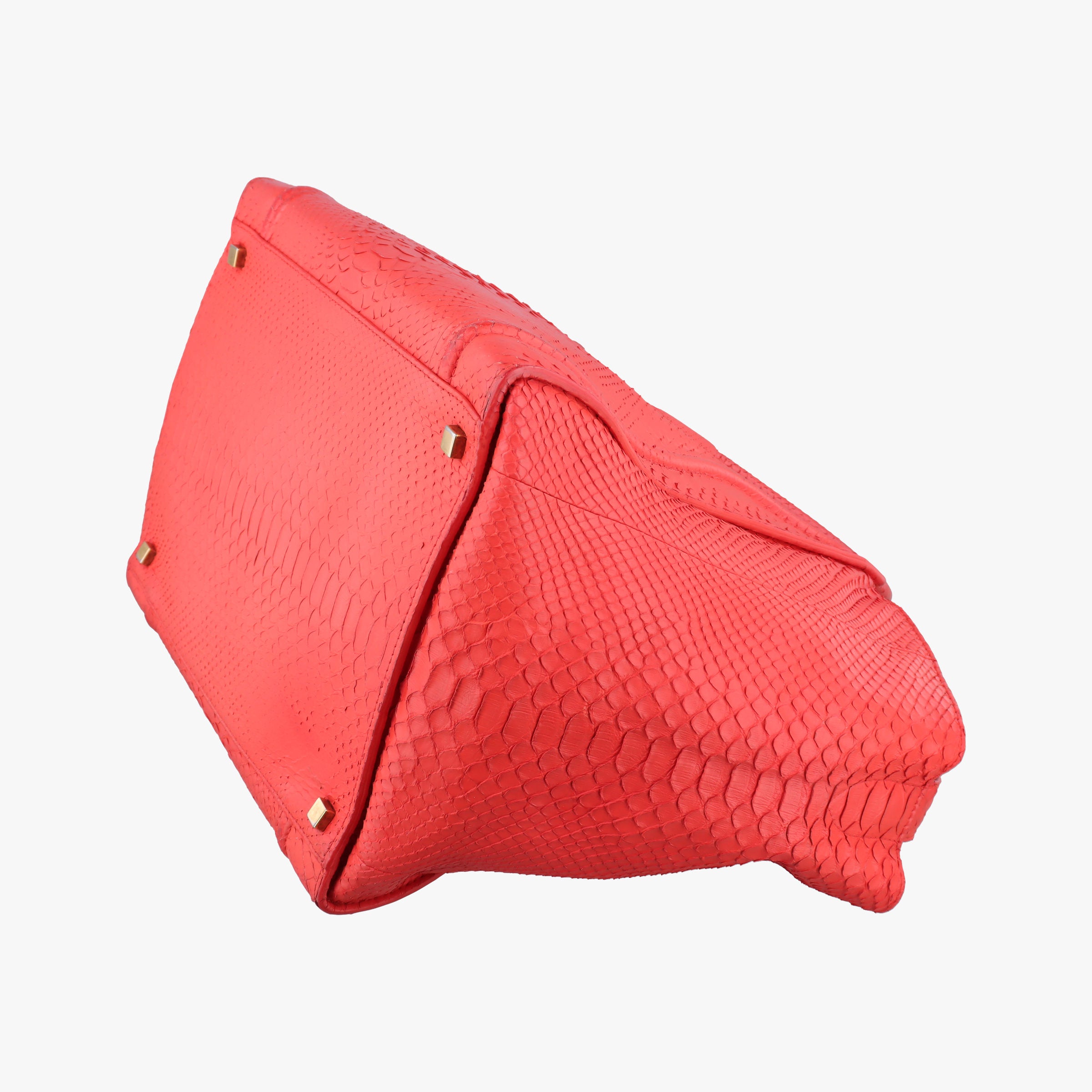 Phantom Luggage Python Red snakeskin W-PA-0163ファントム ラゲージ パイソン レッド ヘビ革 W-PA-0163