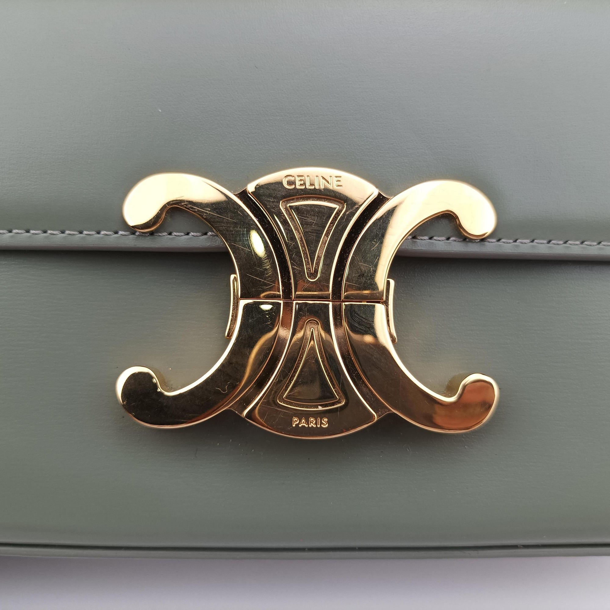Claude Triomphe Green Leather S-CU-4222クロード トリオンフ グリーン レザー S-CU-4222