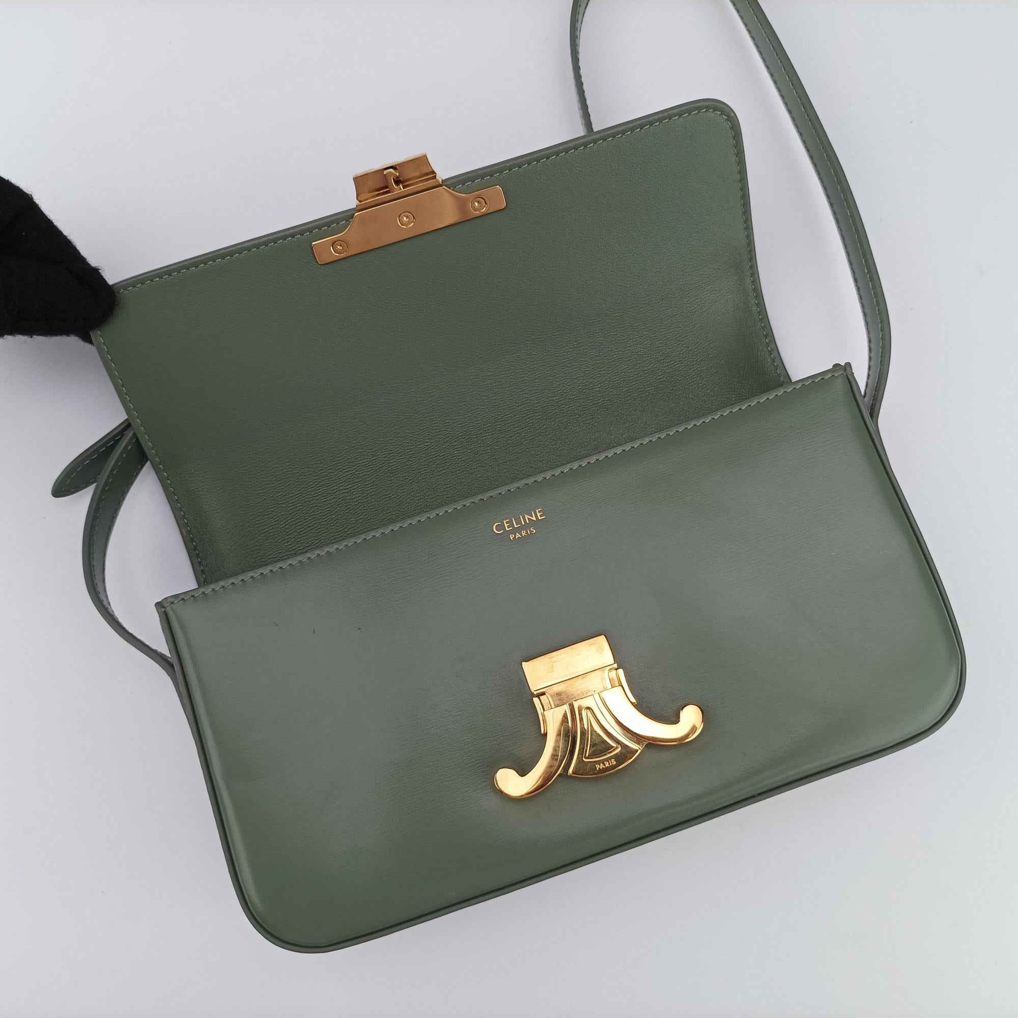 Claude Triomphe Green Leather S-CU-4222クロード トリオンフ グリーン レザー S-CU-4222