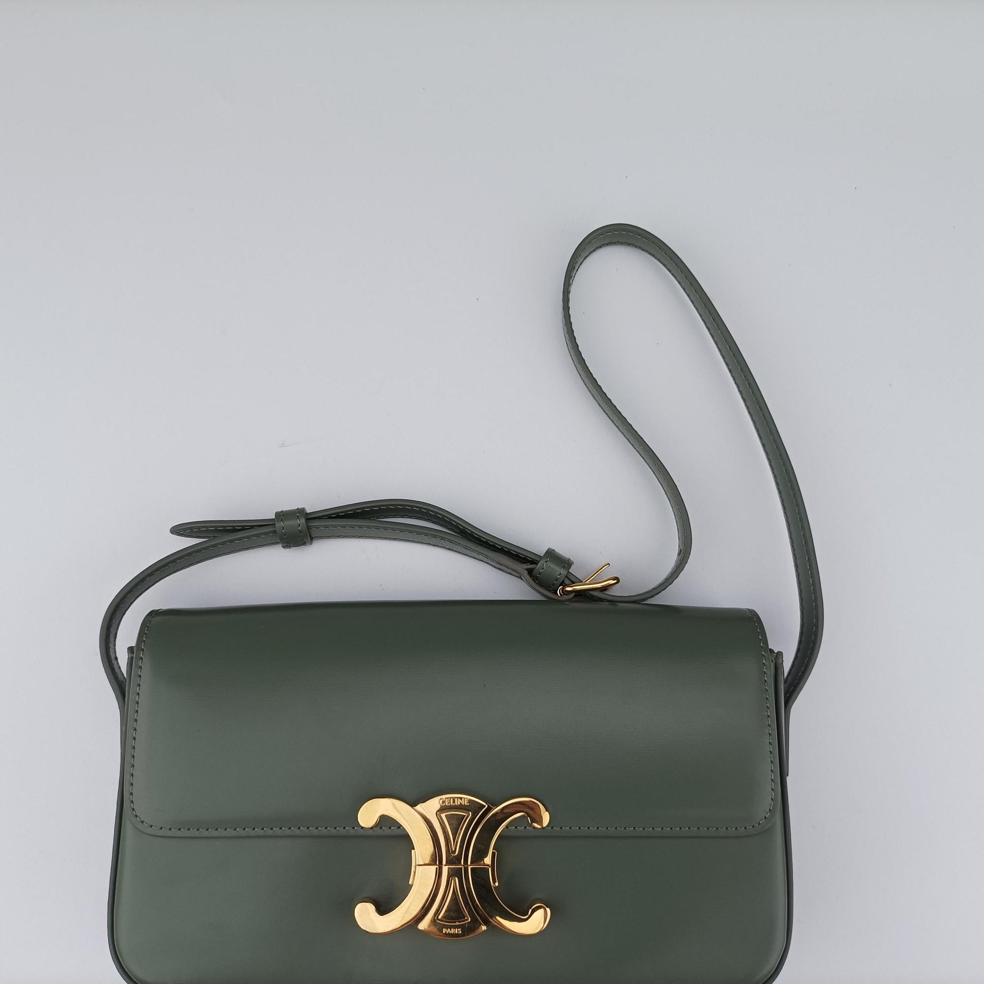 Claude Triomphe Green Leather S-CU-4222クロード トリオンフ グリーン レザー S-CU-4222