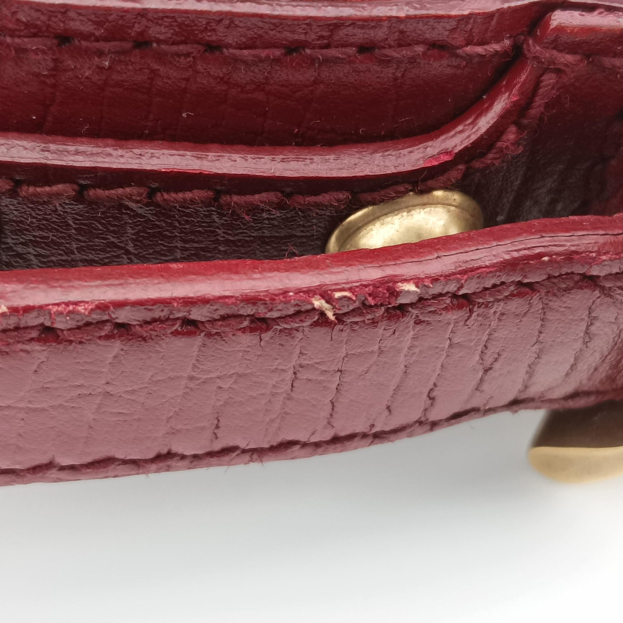 Horsebit Red canvas×Leather 114915 ホースビット レッド キャンバス×レザー 114915