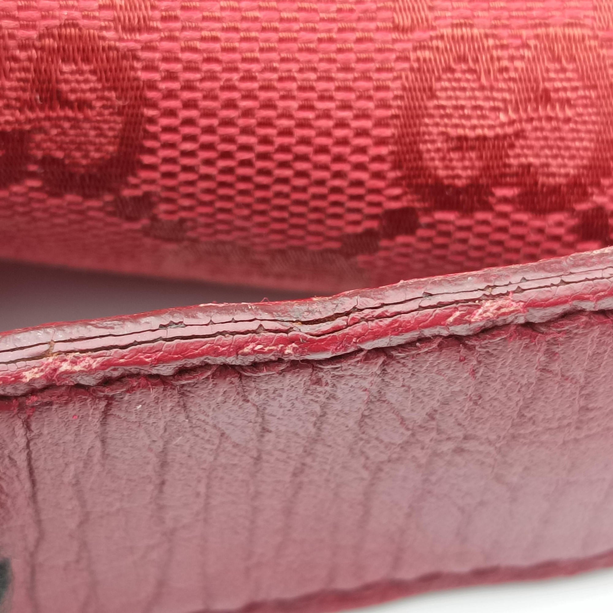 Horsebit Red canvas×Leather 114915 ホースビット レッド キャンバス×レザー 114915