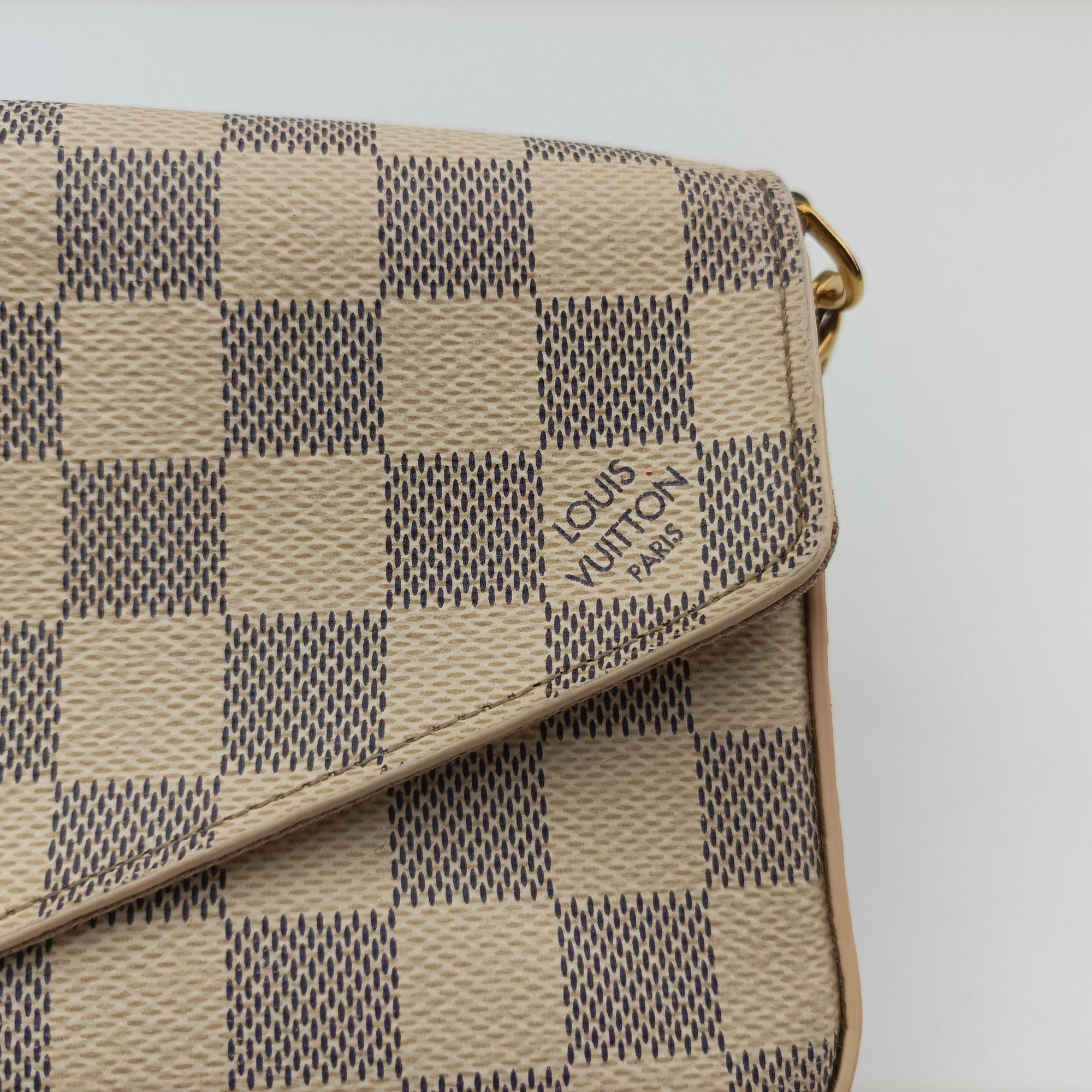 Pochette FeLICIE AZUR Damier Canvas N63106 MI0188ポシェットフェリシー アズール ダミエキャンバス N63106 MI0188