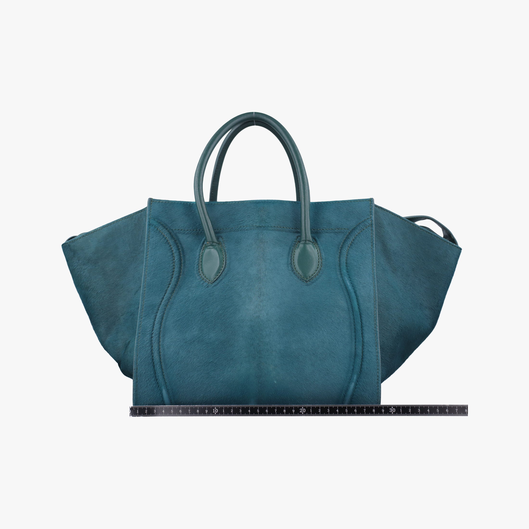 Luggage Square Phantom Green Pony Hair S-PA-1111ラゲージ スクエアファントム グリーン ハラコ S-PA-1111