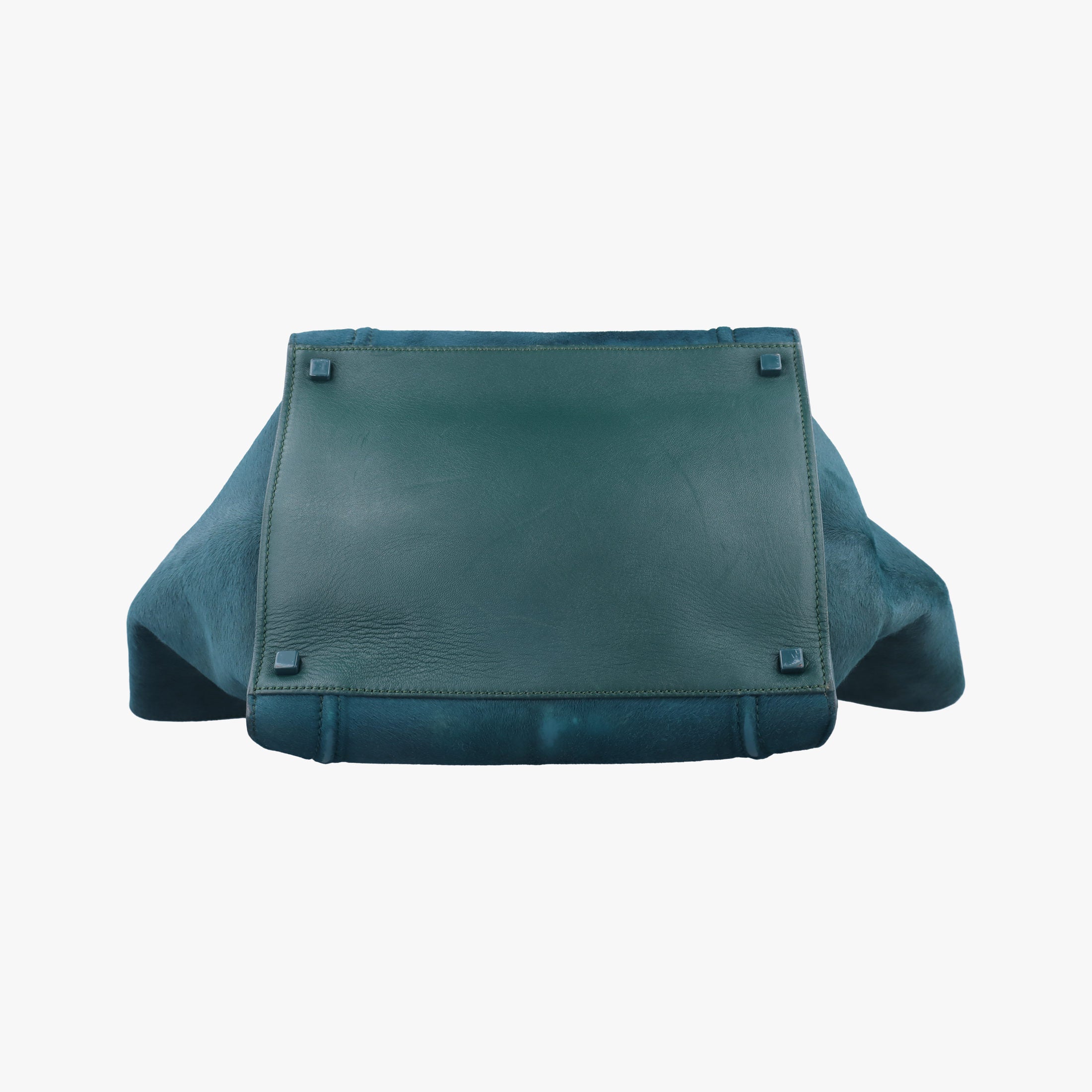 Luggage Square Phantom Green Pony Hair S-PA-1111ラゲージ スクエアファントム グリーン ハラコ S-PA-1111