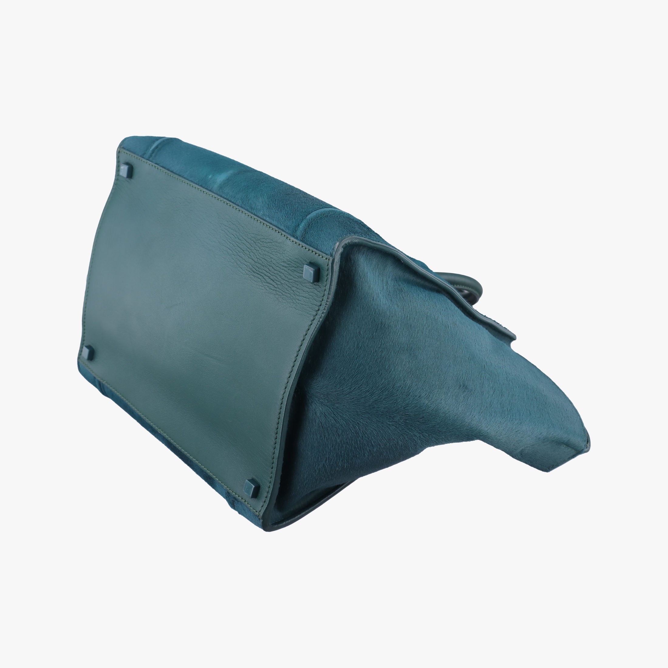 Luggage Square Phantom Green Pony Hair S-PA-1111ラゲージ スクエアファントム グリーン ハラコ S-PA-1111