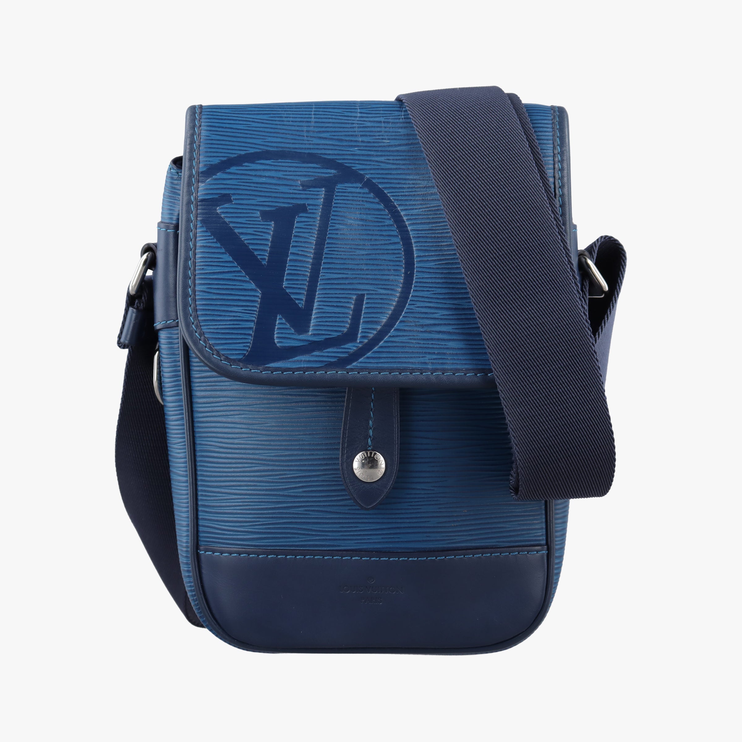 Downtown BB Messenger Blue Azur Epi ×leather M53497 FO1118ダウンタウン BB メッセンジャー ブルーアズール エピ×レザー M53497 FO1118