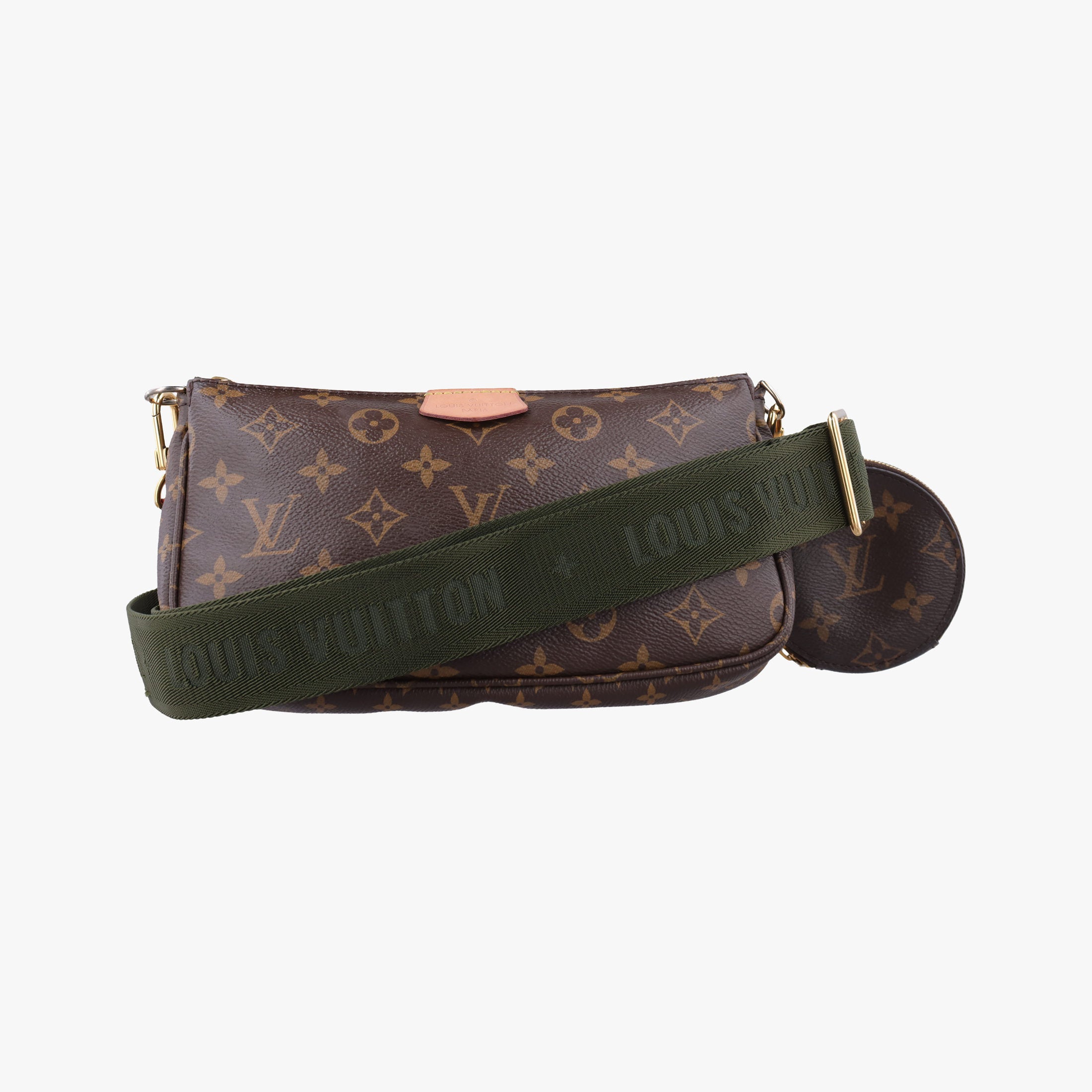 Multi Pochette Accessoir brown×khaki Monogram Canvas M44813 DR3149 DR3159ミュルティ ポシェット アクセソワール モノグラム/ブラウン×カーキ モノグラムキャンバス M44813 DR3149 DR3159
