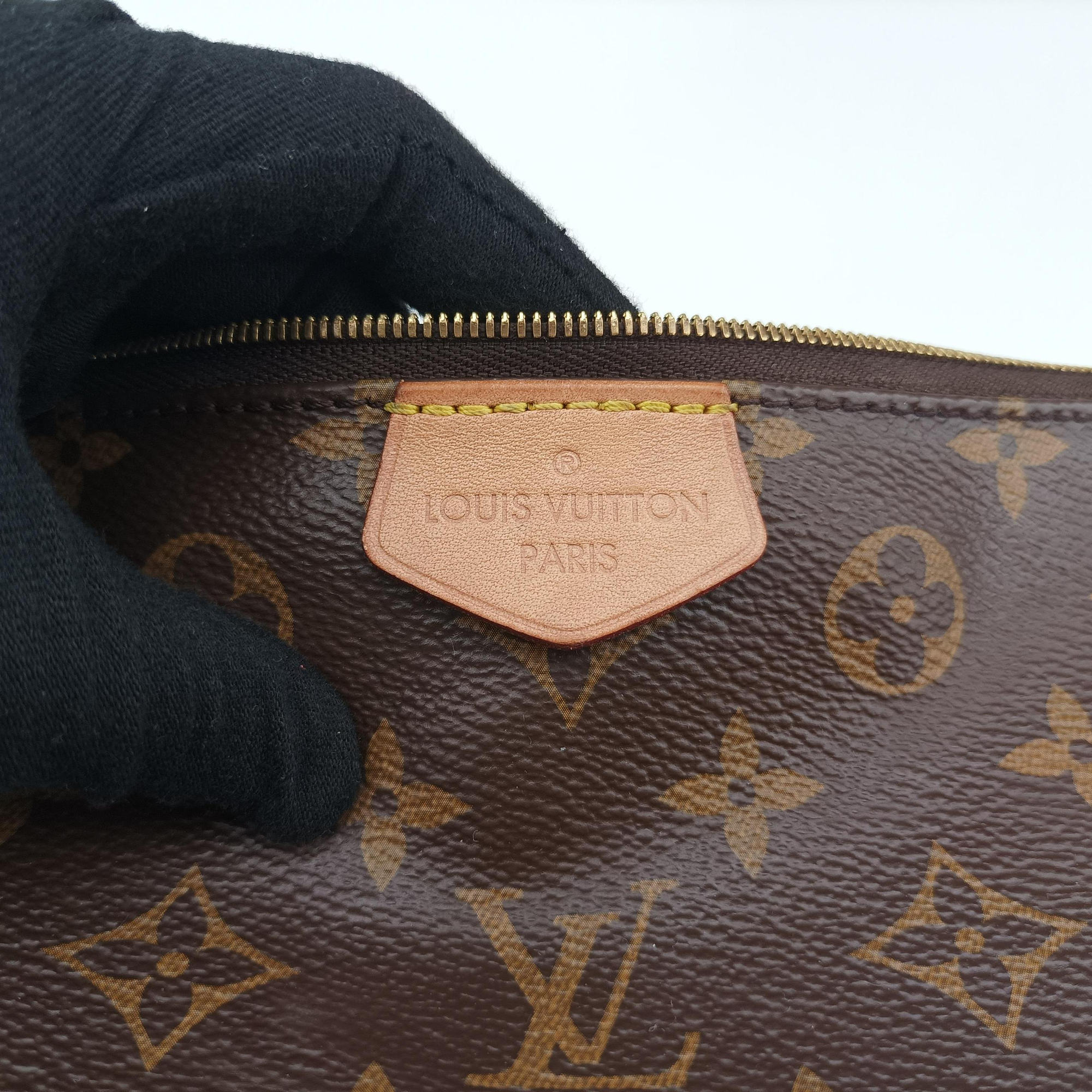 Multi Pochette Accessoir brown×khaki Monogram Canvas M44813 DR3149 DR3159ミュルティ ポシェット アクセソワール モノグラム/ブラウン×カーキ モノグラムキャンバス M44813 DR3149 DR3159