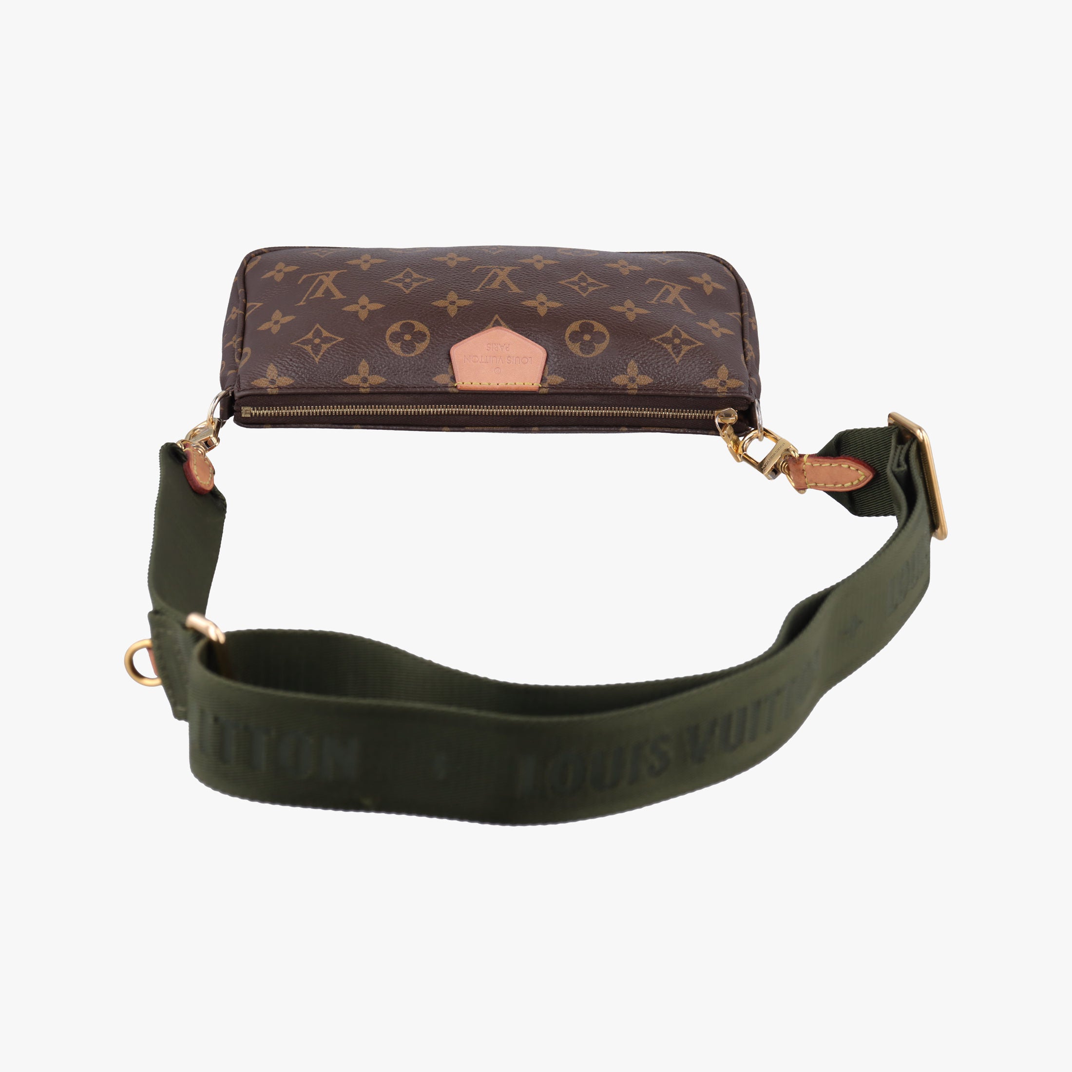 Multi Pochette Accessoir brown×khaki Monogram Canvas M44813 DR3149 DR3159ミュルティ ポシェット アクセソワール モノグラム/ブラウン×カーキ モノグラムキャンバス M44813 DR3149 DR3159