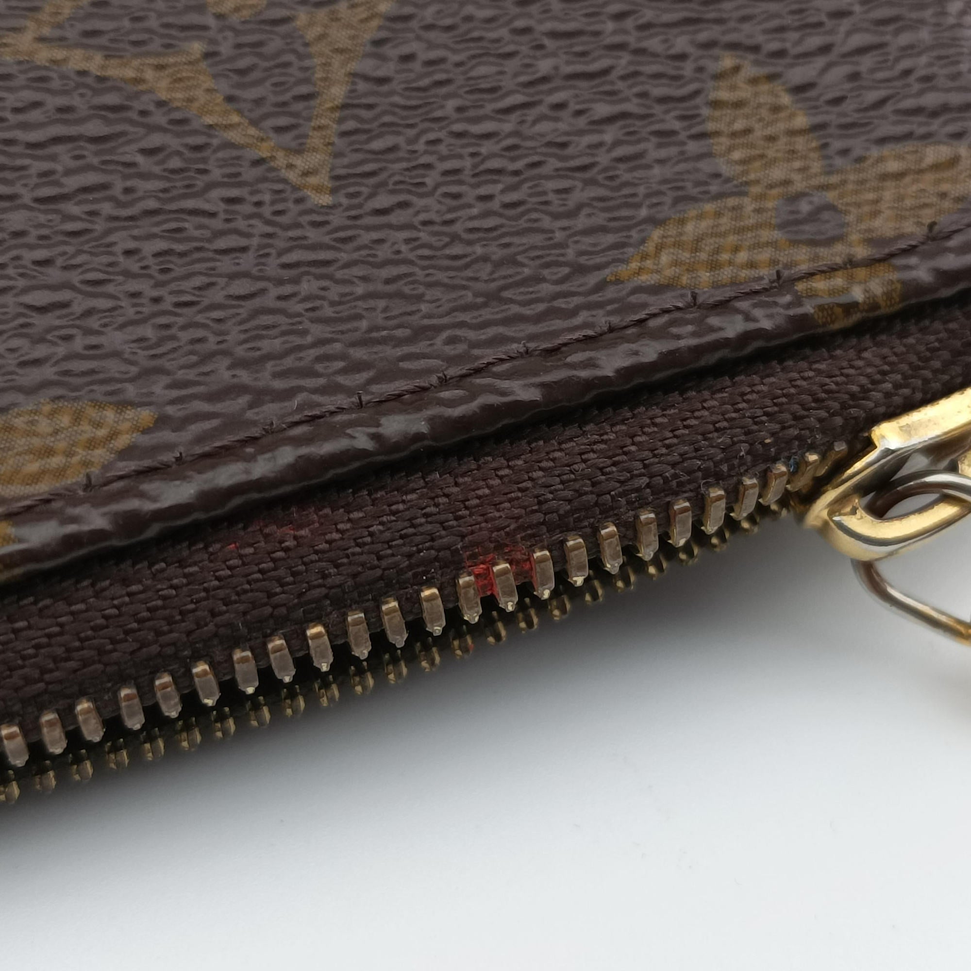 MULTI POCHETTE ACCESSOIRES brown×khaki Monogram Canvas M44840 CA0211ミュルティポシェットアクセソワール モノグラム/ブラウン×カーキ モノグラムキャンバス M44840 CA0211