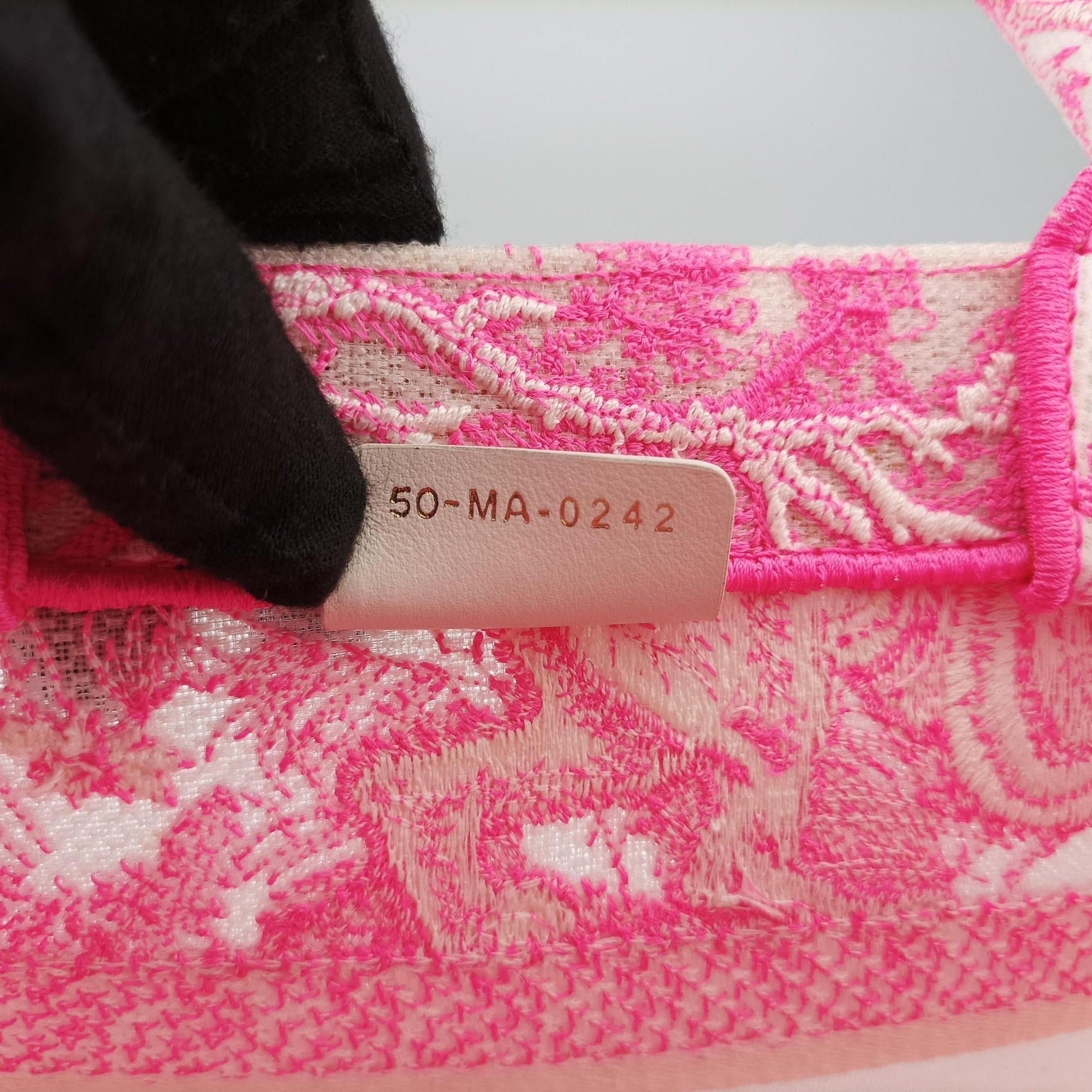 Book Tote Small Pink canvas 50-MA-0242ブックトートスモール ピンク キャンバス 50-MA-0242