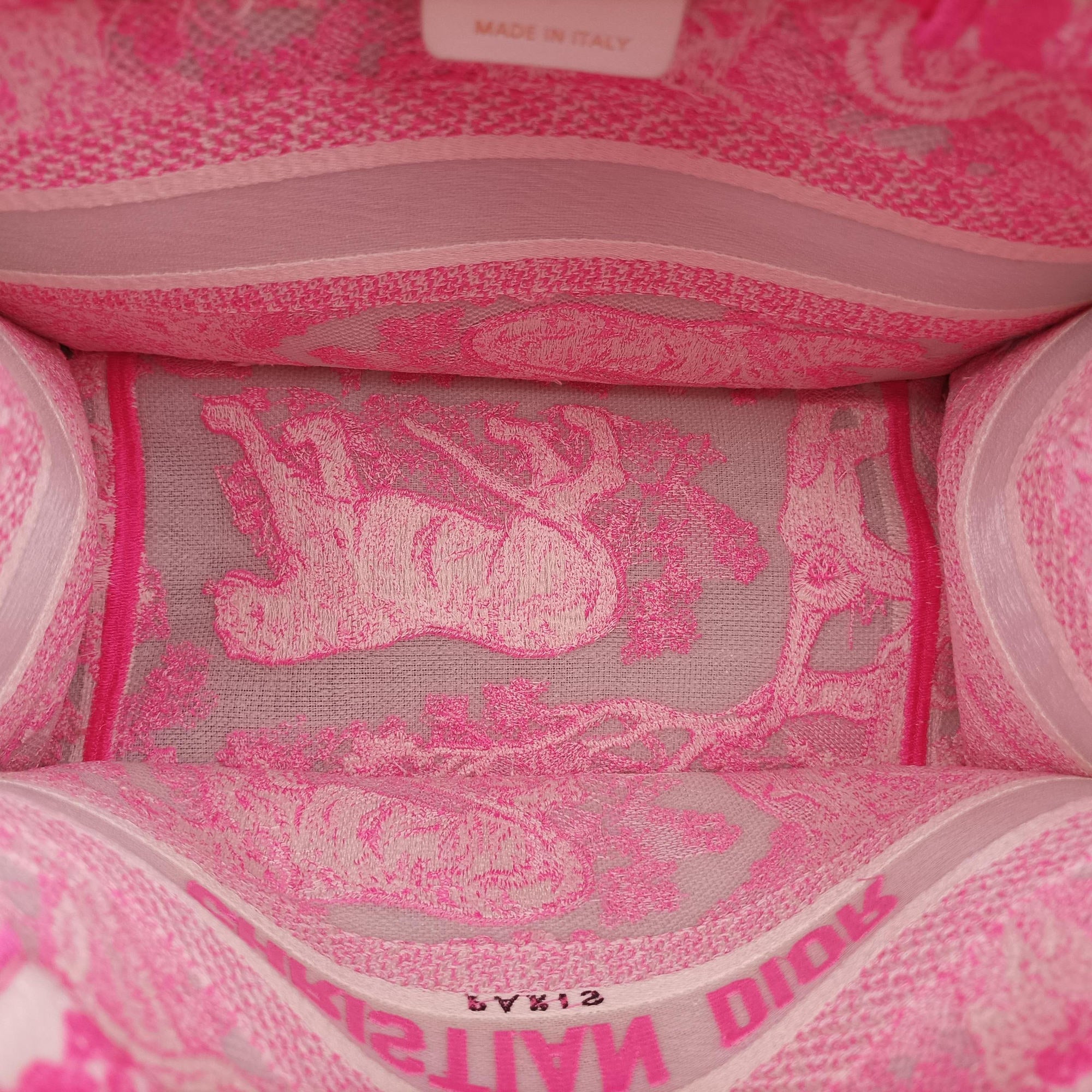 Book Tote Small Pink canvas 50-MA-0242ブックトートスモール ピンク キャンバス 50-MA-0242