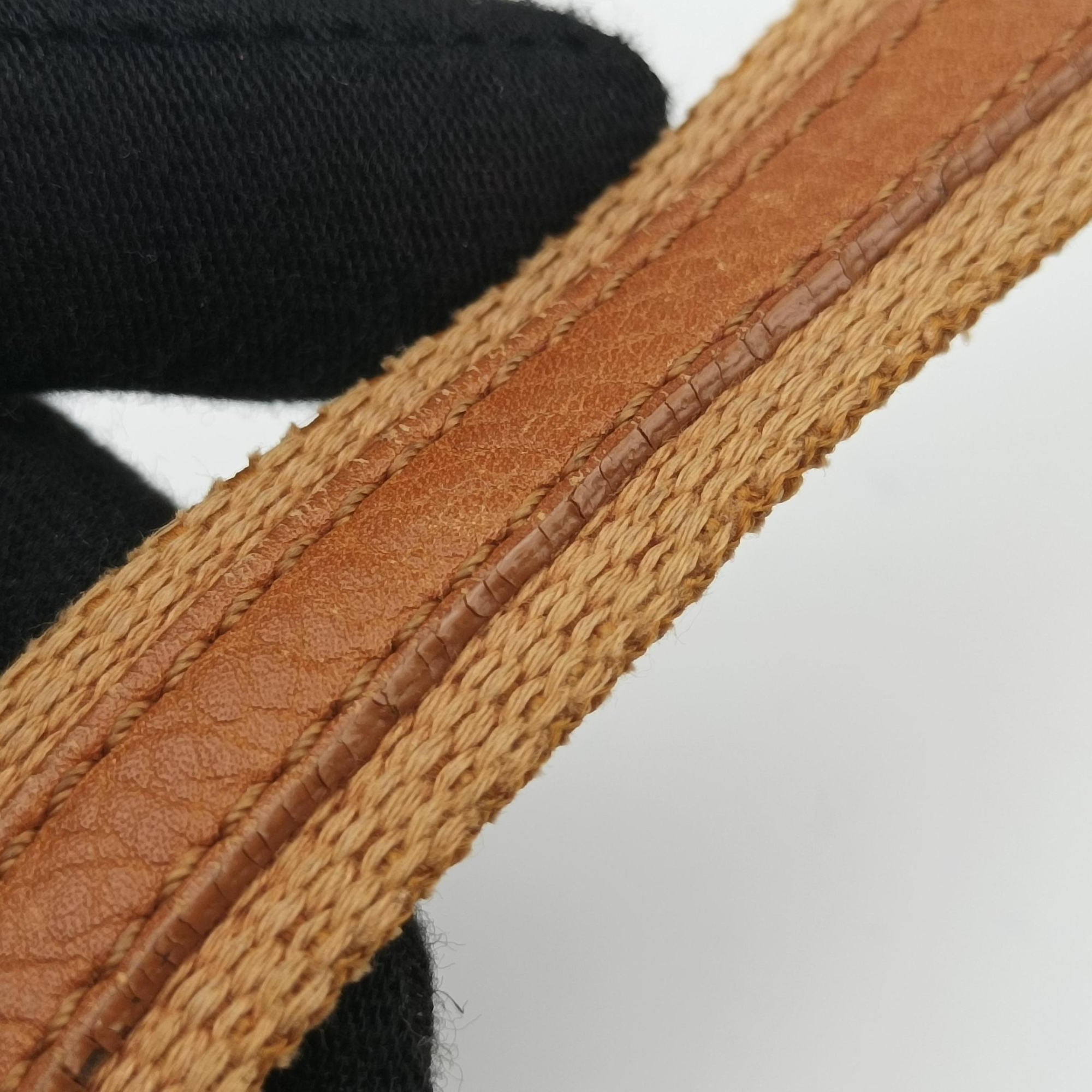 Street Chic Trotter Brown×Beige Canvas×Leather 15-BO-0065ストリートシックトロッター ブラウン×ベージュ キャンバス×レザー 15-BO-0065