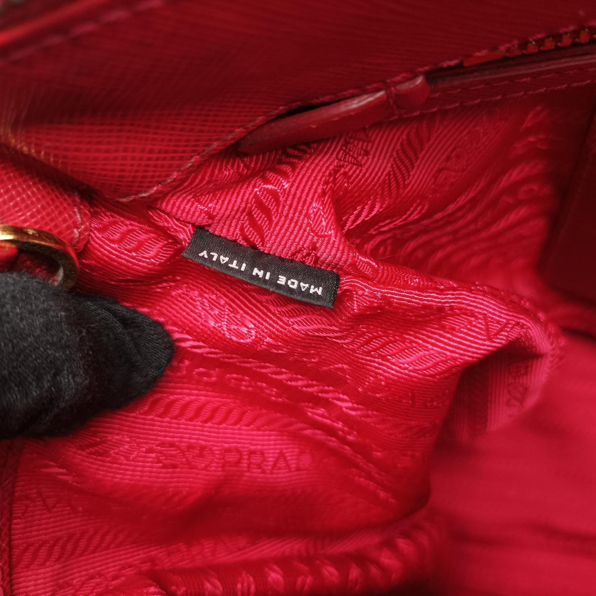 Galleria Red SAFFIANO Leather BN1786 7/I 173ガレリア レッド サフィアーノレザー BN1786 7/I 173