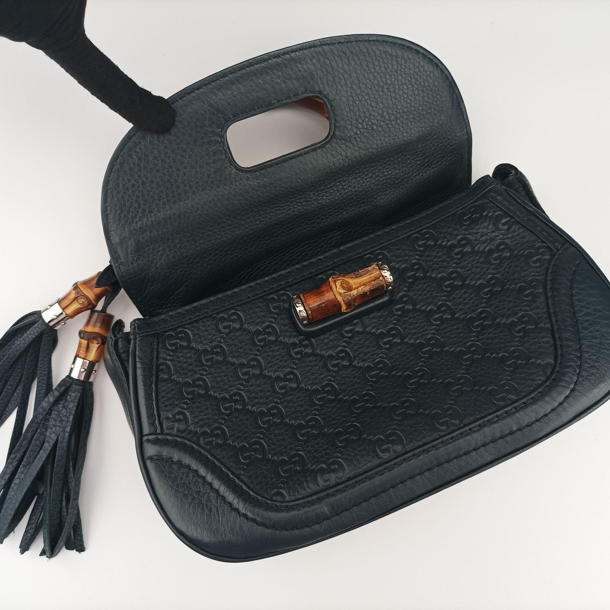 New Bamboo Blue Leather 240242 E7507889ニューバンブー ブルー レザー 240242 E7507889
