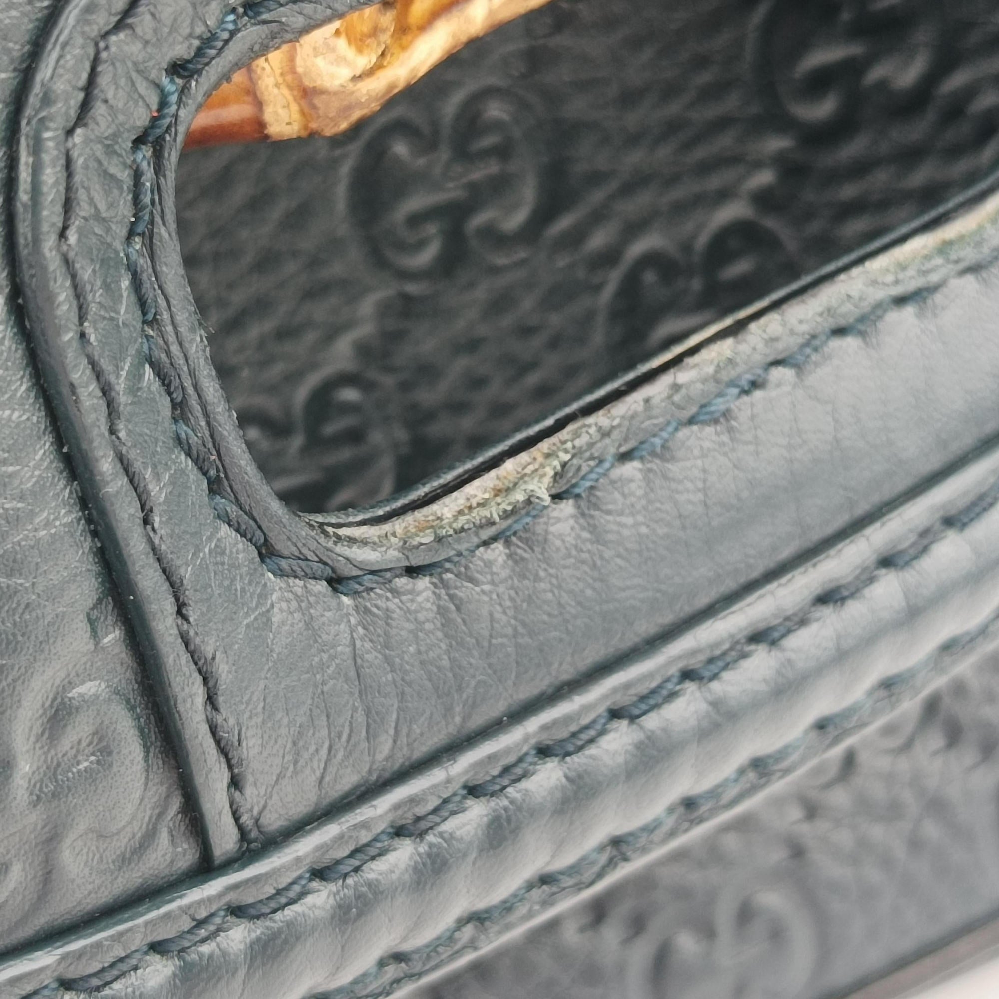 New Bamboo Blue Leather 240242 E7507889ニューバンブー ブルー レザー 240242 E7507889