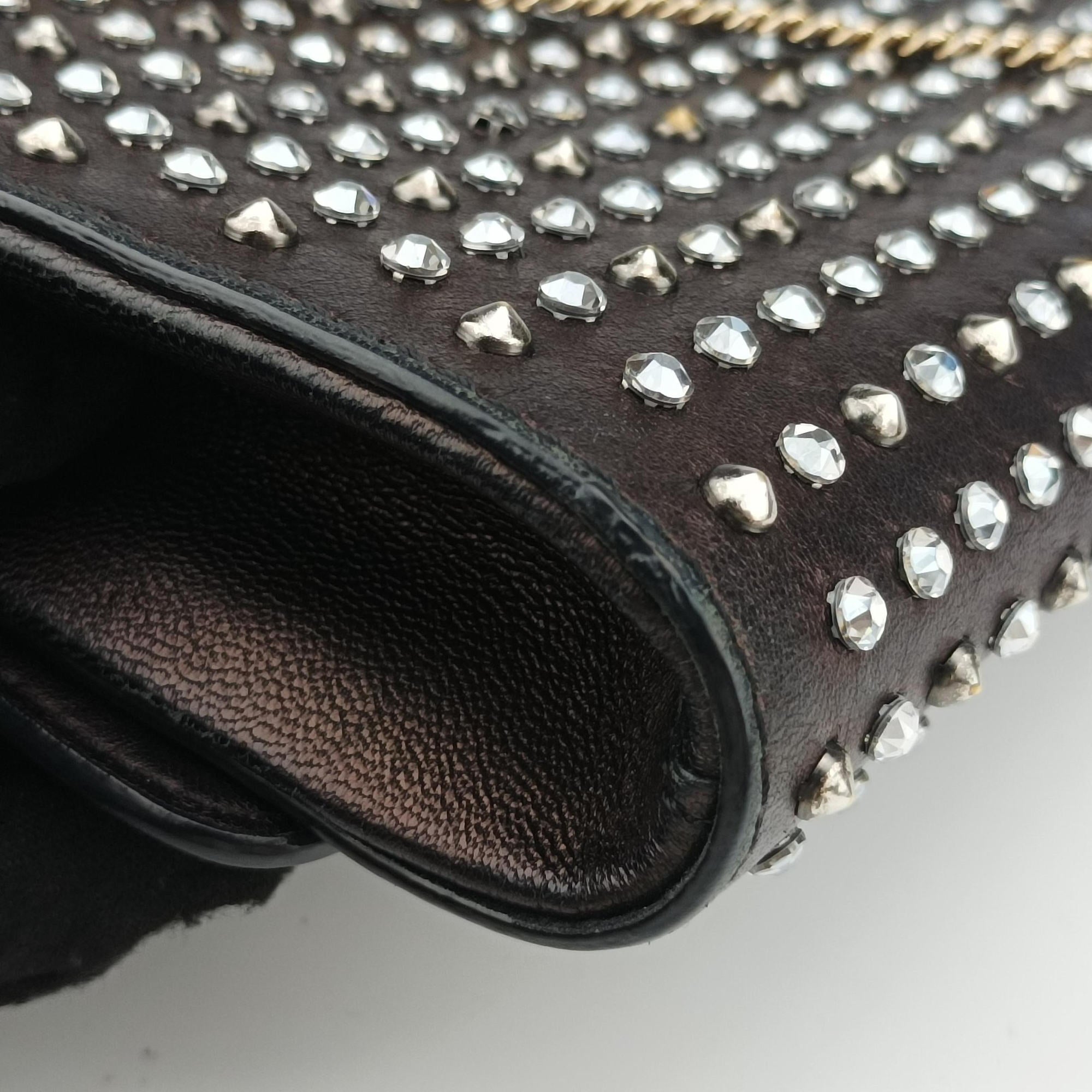 Studded medusa Black Leather CLG 891 977 719 123スタッズ メデューサ ブラック レザー CLG 891 977 719 123