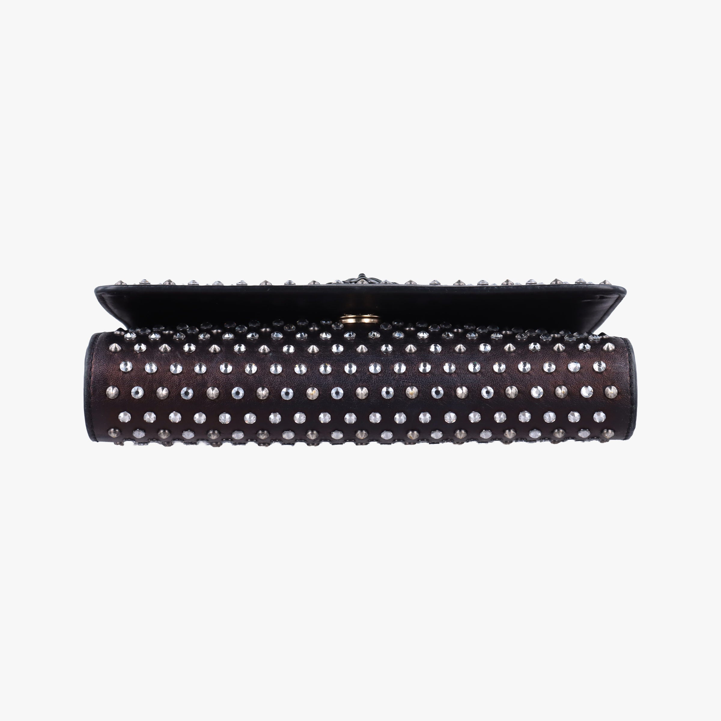 Studded medusa Black Leather CLG 891 977 719 123スタッズ メデューサ ブラック レザー CLG 891 977 719 123
