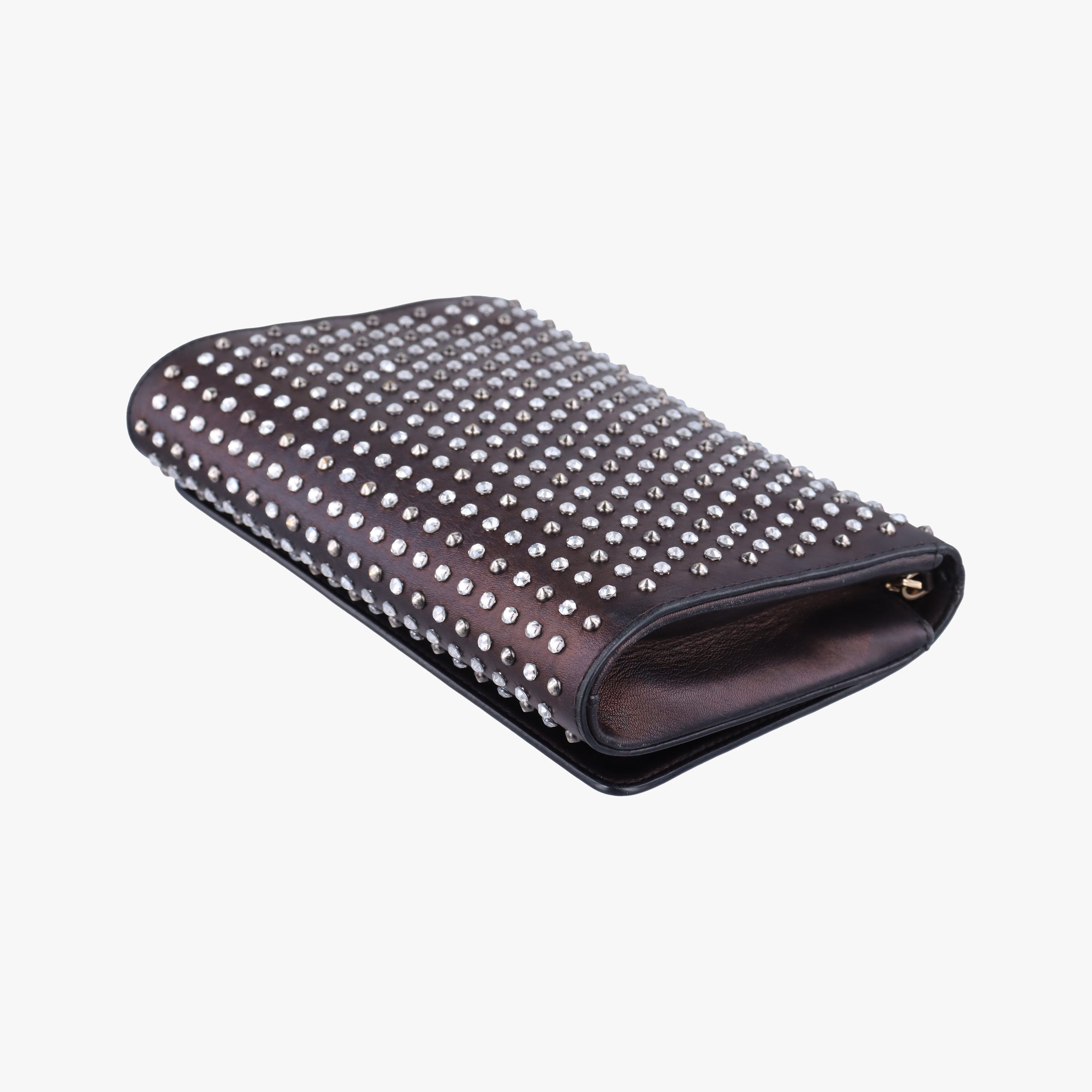 Studded medusa Black Leather CLG 891 977 719 123スタッズ メデューサ ブラック レザー CLG 891 977 719 123