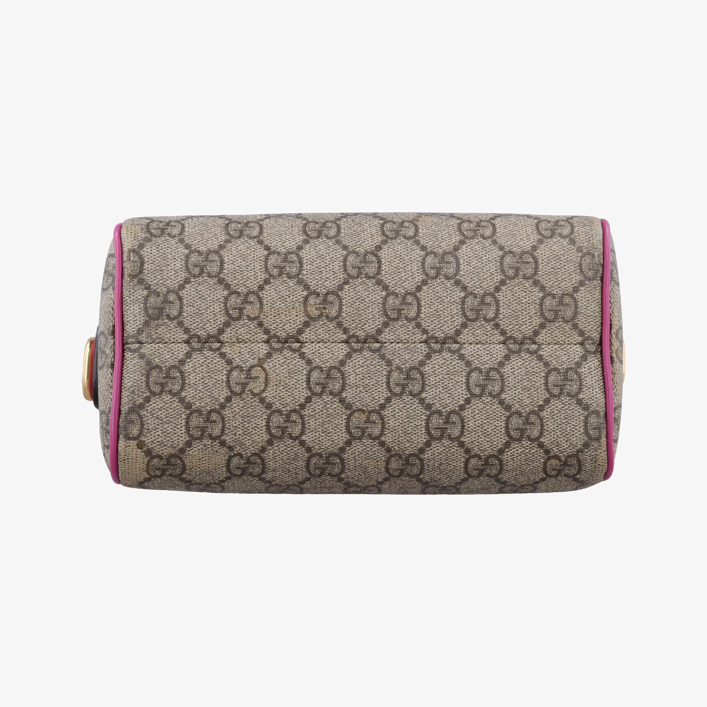 GG Supreme beige×red×pink PVC coated canvas×Leather 432123 B019790303GG スプリーム ベージュ×レッド×ピンク PVCコーティングキャンバス×レザー 432123 B019790303