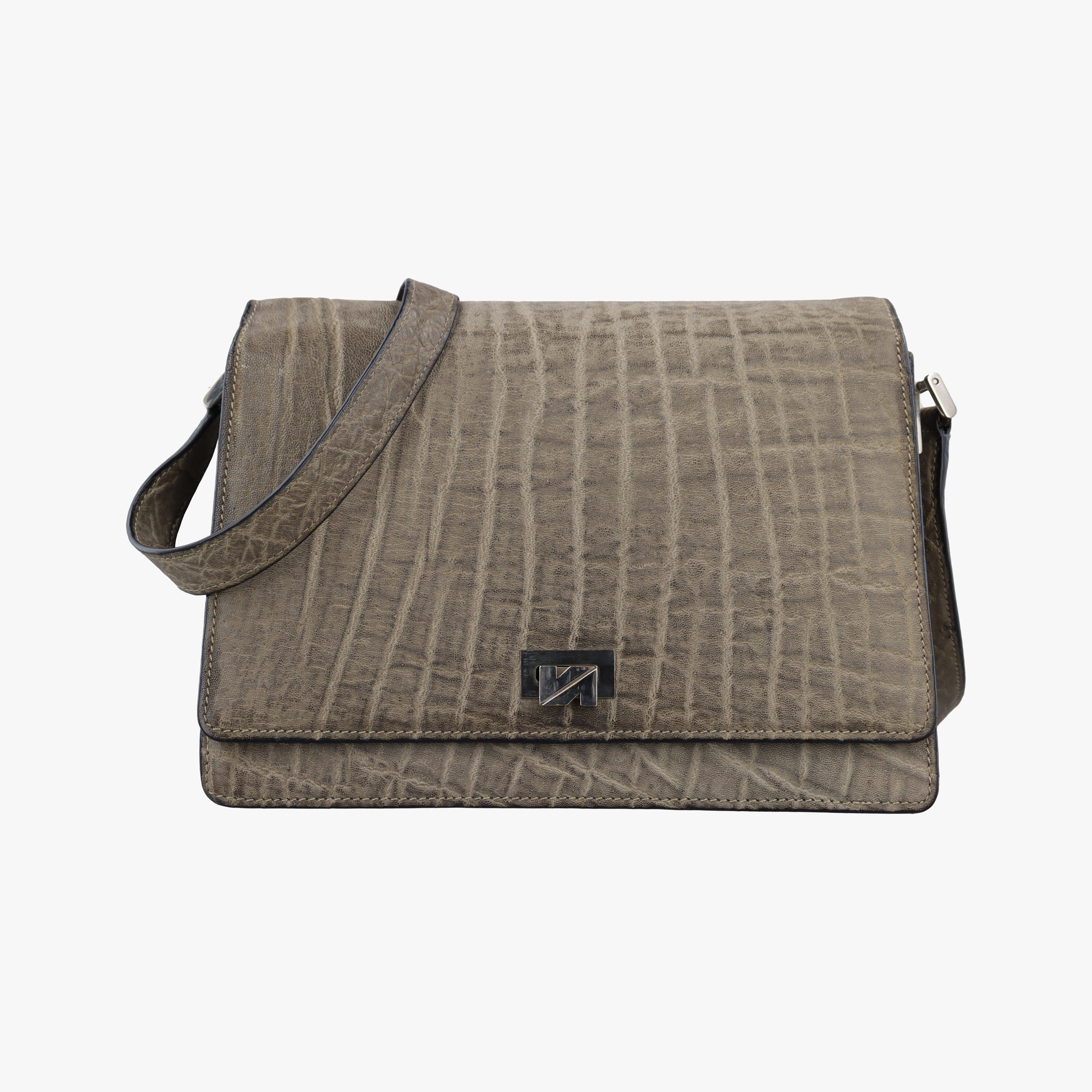 Exotic Grey Leather エキゾチック グレー レザー