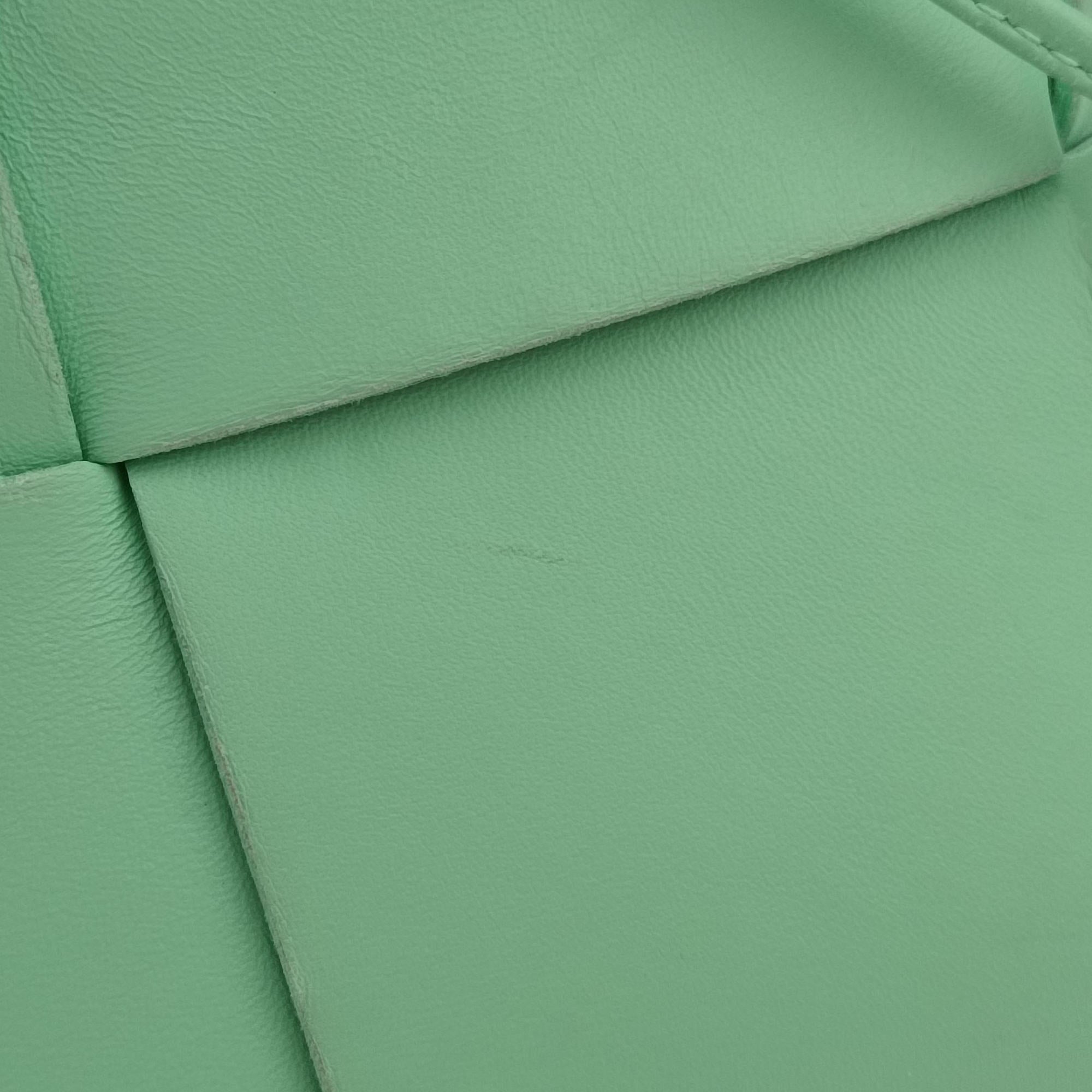THE ARCO Tote Green lambskin R00006760Oザ アルコ トート グリーン ラムスキン R00006760O