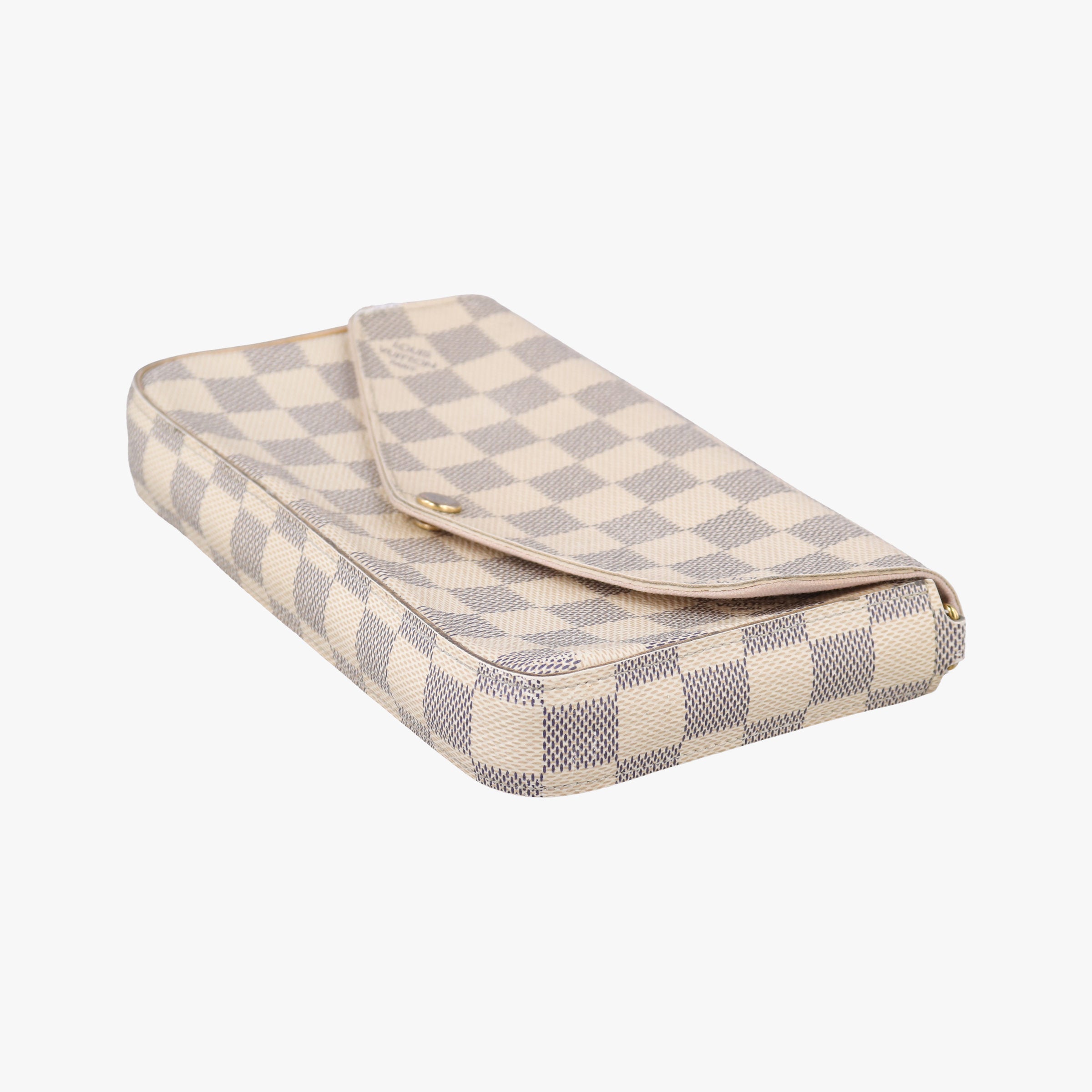 Pochette Felicie Azur Damier Canvas N63106 MI4197ポシェットフェリシー アズール ダミエキャンバス N63106 MI4197