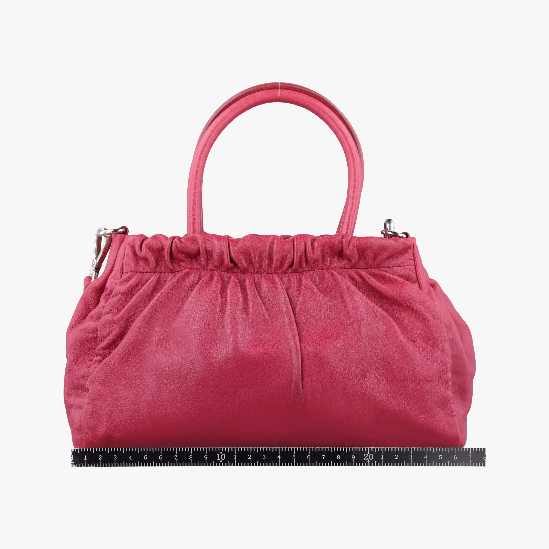 ribbon gather Red Leather BN1631 31/8リボンギャザー レッド レザー BN1631 31/8