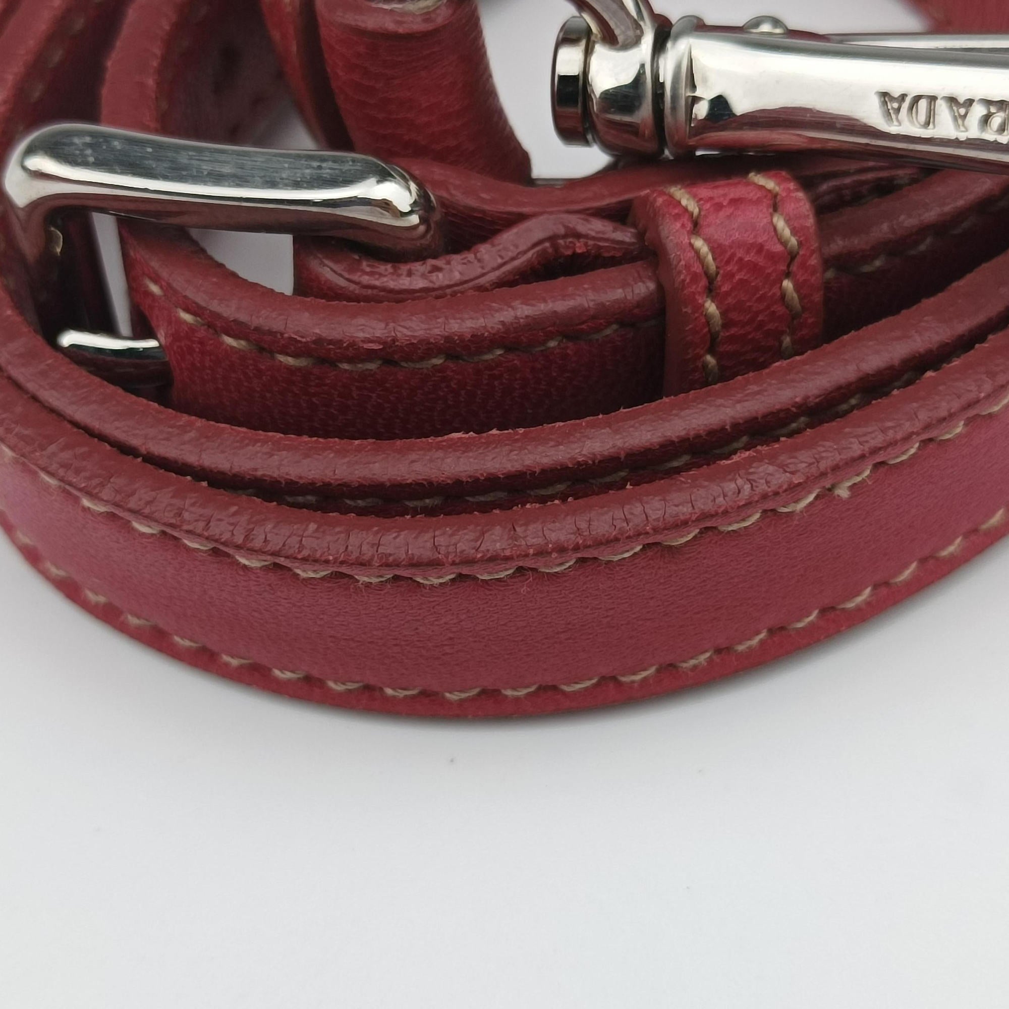 ribbon gather Red Leather BN1631 31/8リボンギャザー レッド レザー BN1631 31/8