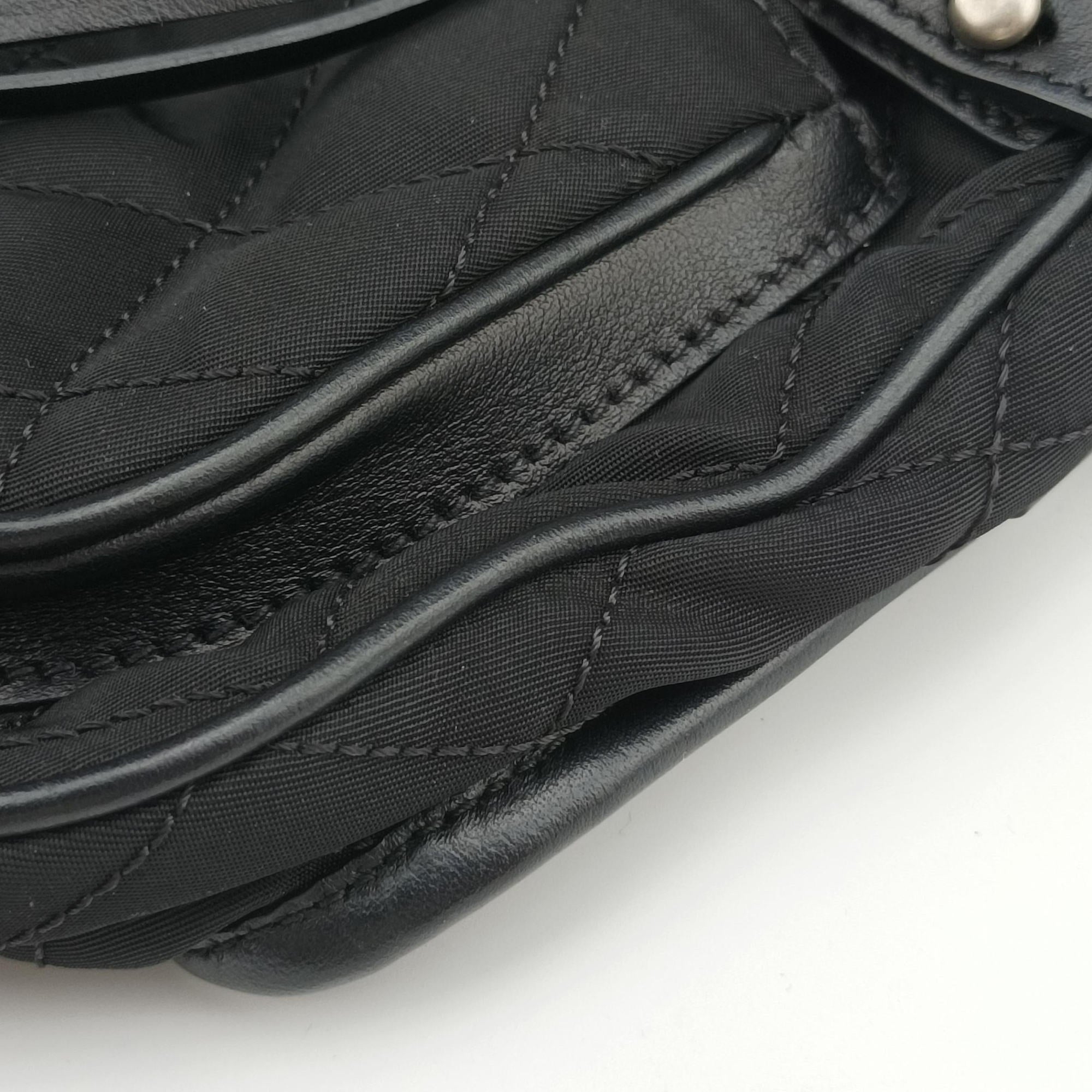 Corsaire Black Leather x nylon 180/Rコルセア ブラック レザー x ナイロン 180/R