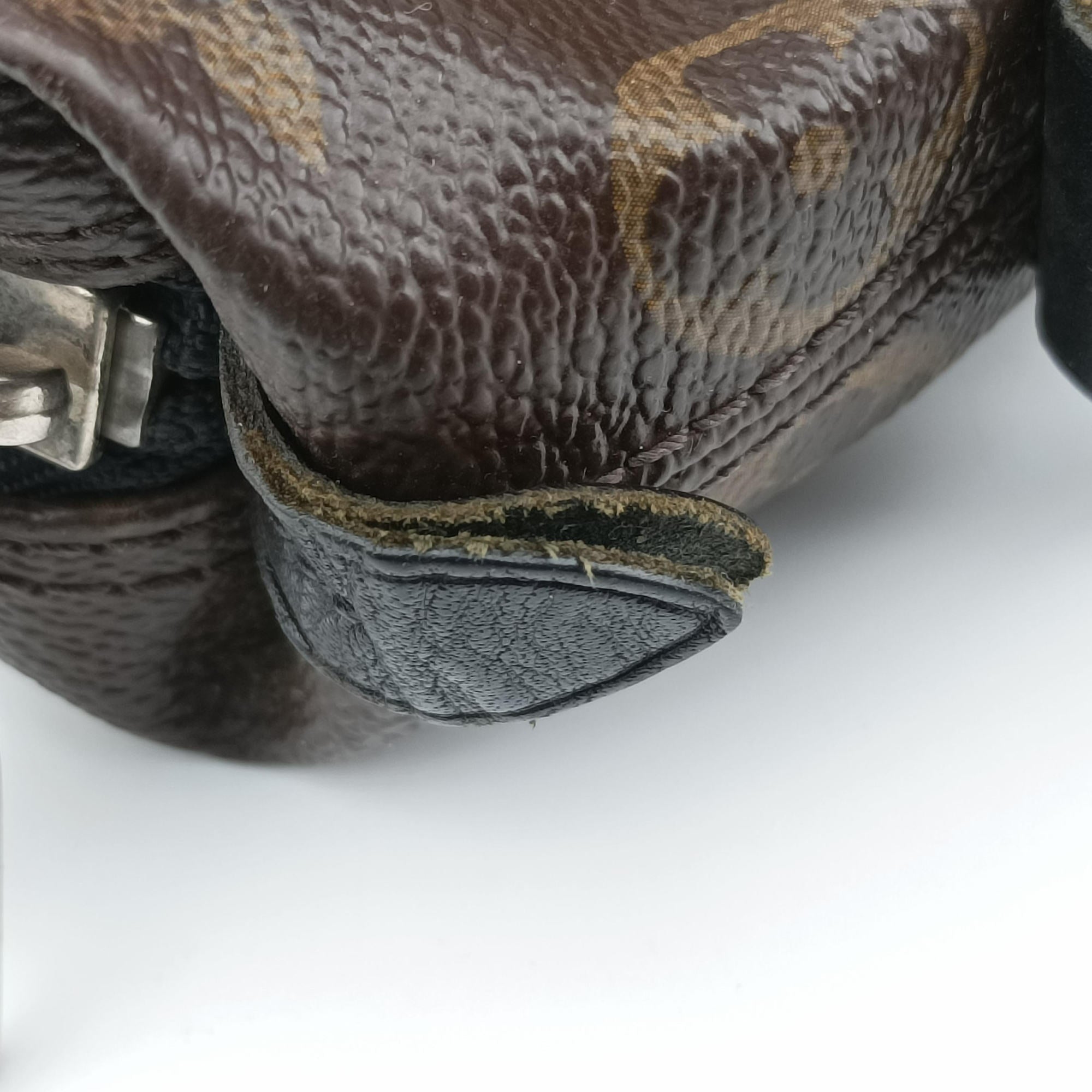 KITAN brown×black Monogram Canvas×calf leather M40388 DU5100キタン モノグラム/ブラウン×ブラック モノグラム キャンバス×カーフレザー M40388 DU5100