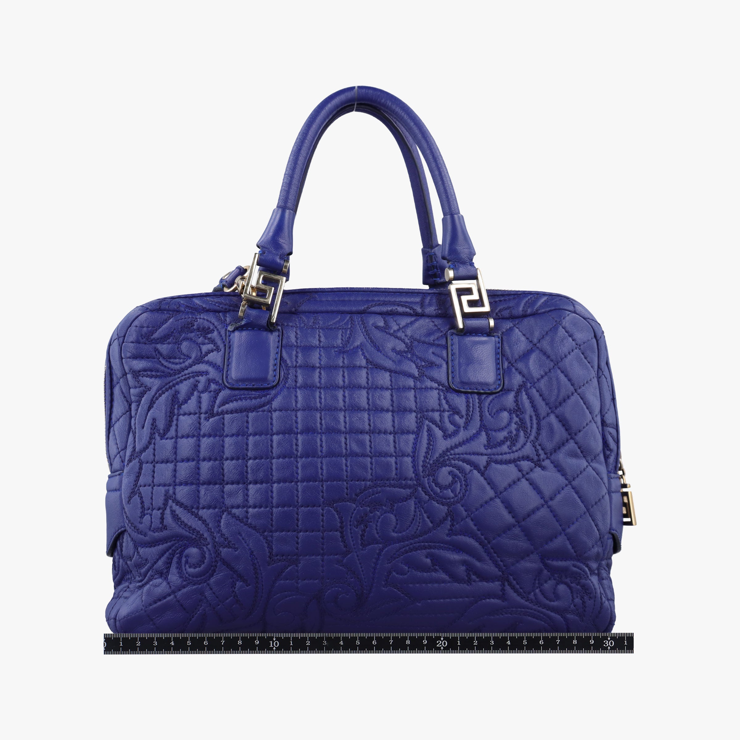 Medusa Demetra Vanitas Satchel Blue Leather メデューサ デメテル バニティ サッチェル ブルー レザー