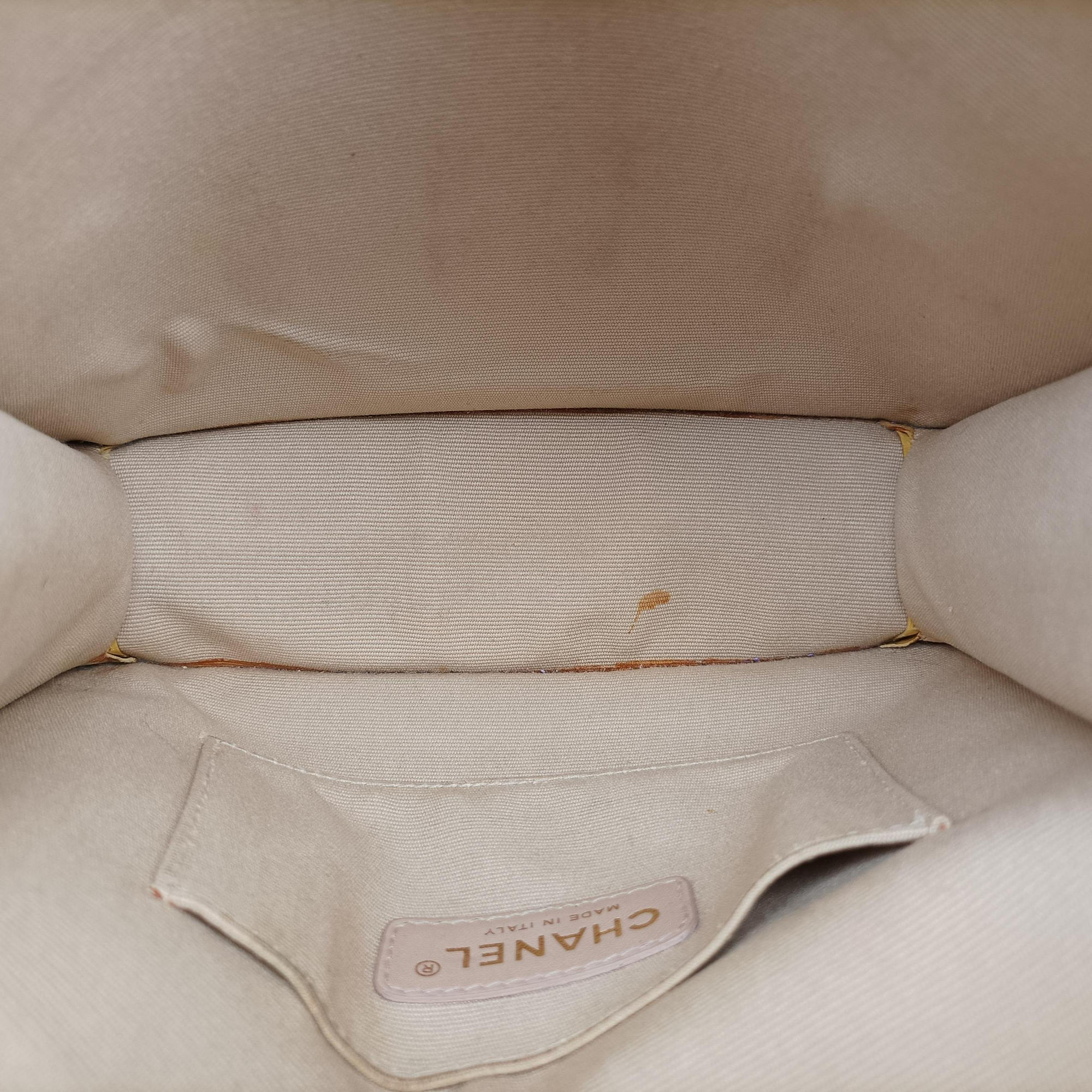 2.55 Rita Matelasse Yellow Leather A66816 157574522.55 リタ マトラッセ イエロー レザー A66816 15757452