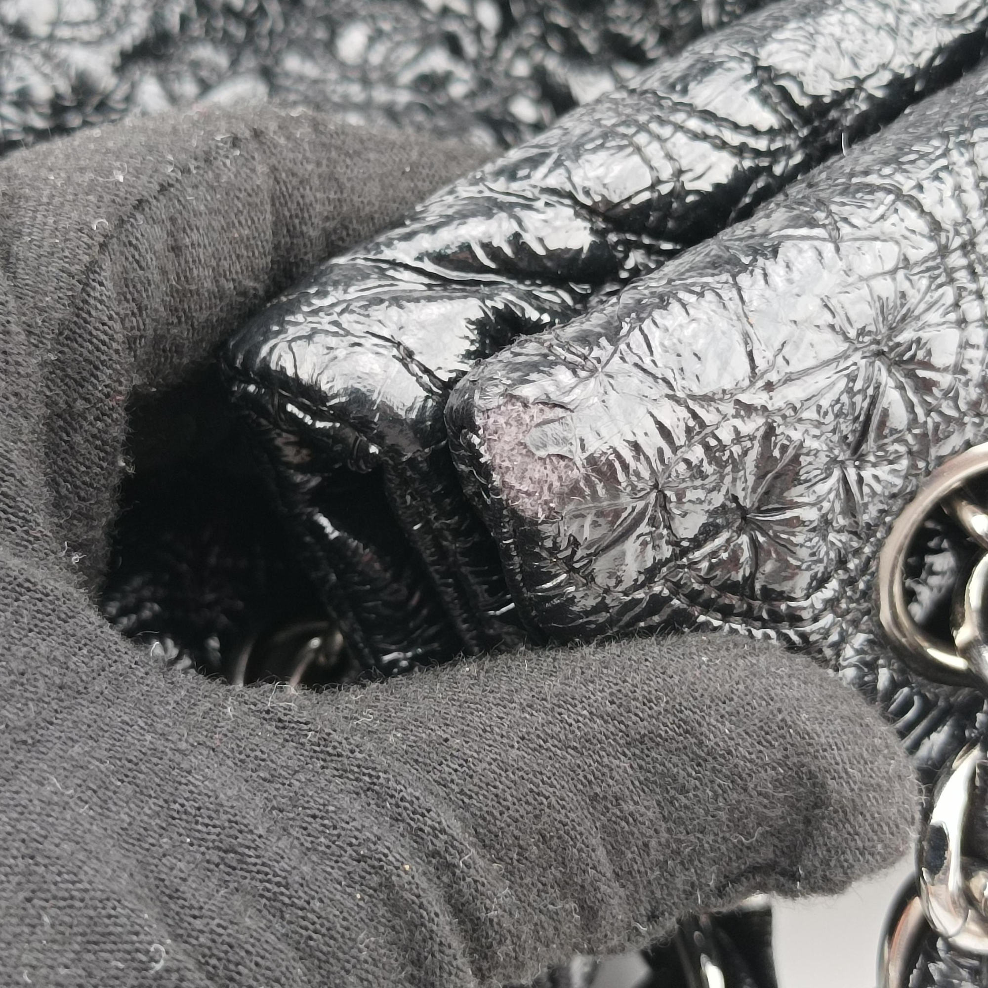 Coco Cabas GM Coco Mark Black Leather A46971 12899571ココカバスGM ココマーク ブラック レザー A46971 12899571
