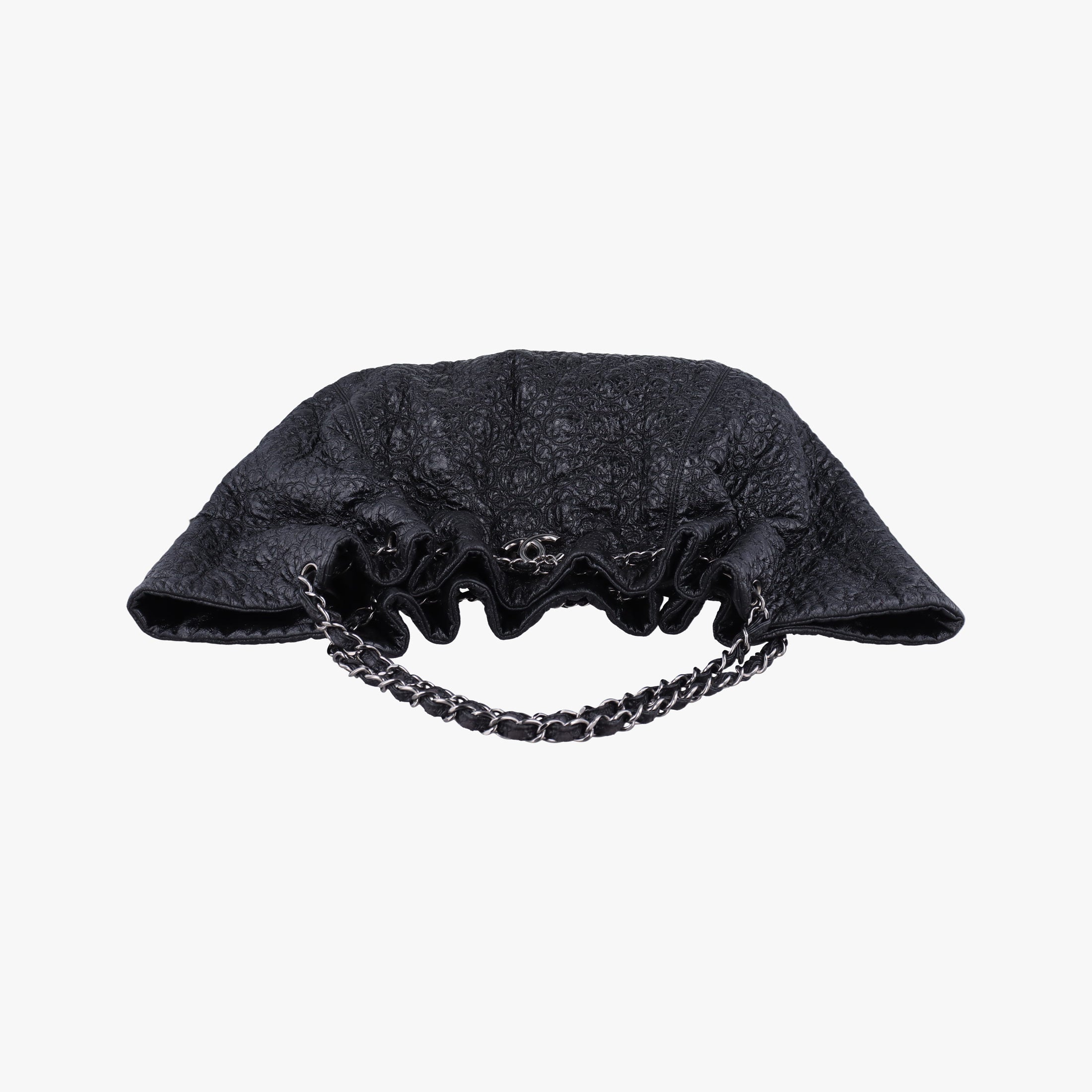 Coco Cabas GM Coco Mark Black Leather A46971 12899571ココカバスGM ココマーク ブラック レザー A46971 12899571