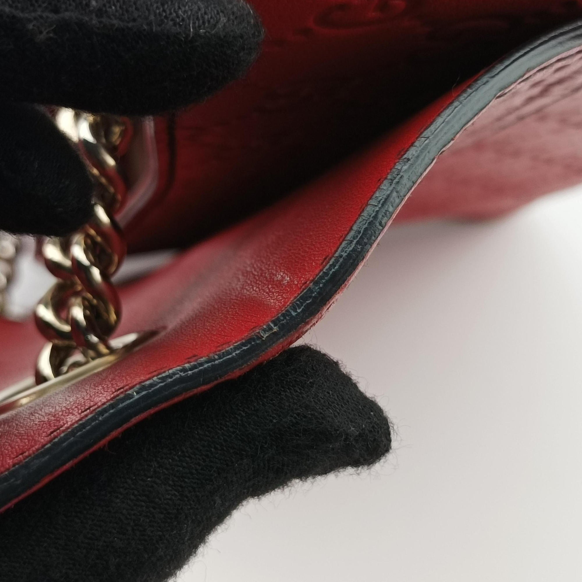 Emily Red Leather 295402 G012752354エミリー レッド レザー 295402 G012752354