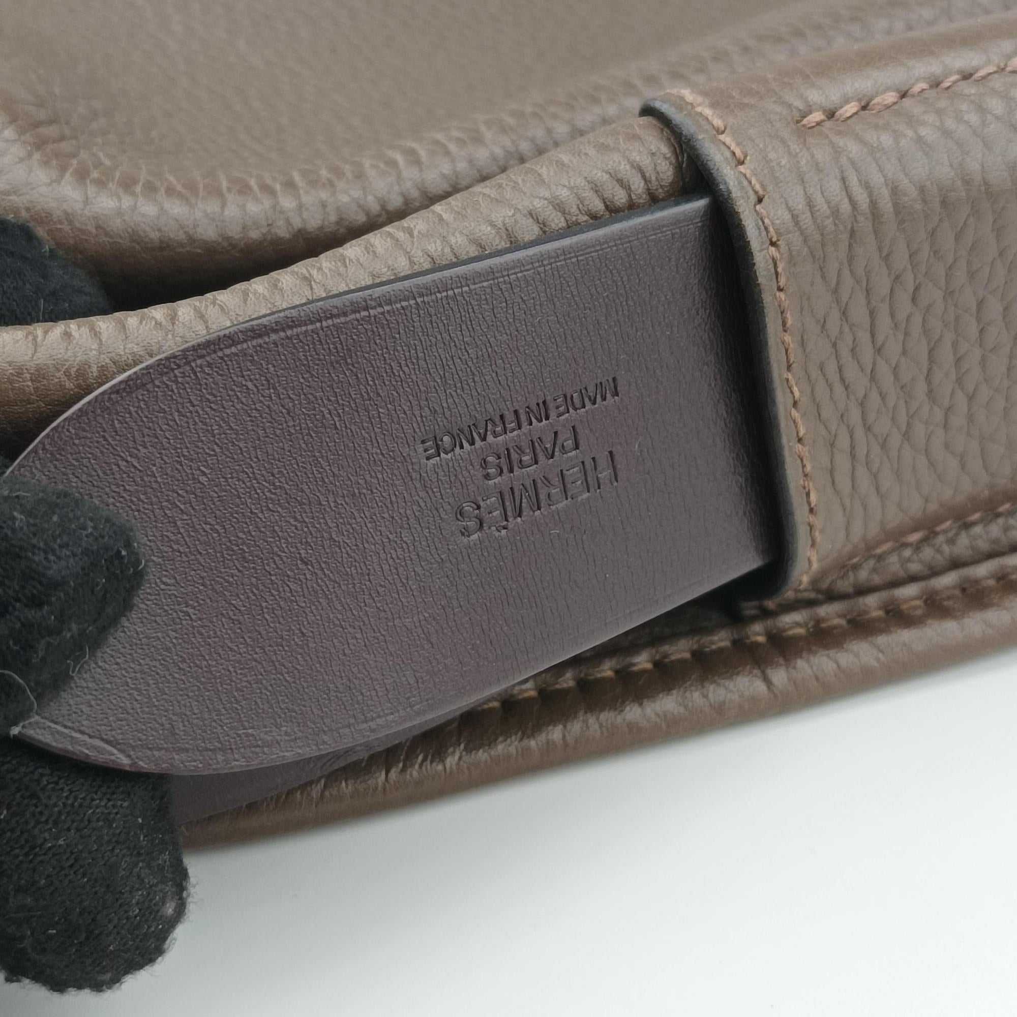 Barda 30 Brown Taurillon Clemence Leather X バルダ30 エタン トリヨンクレマンスレザー X