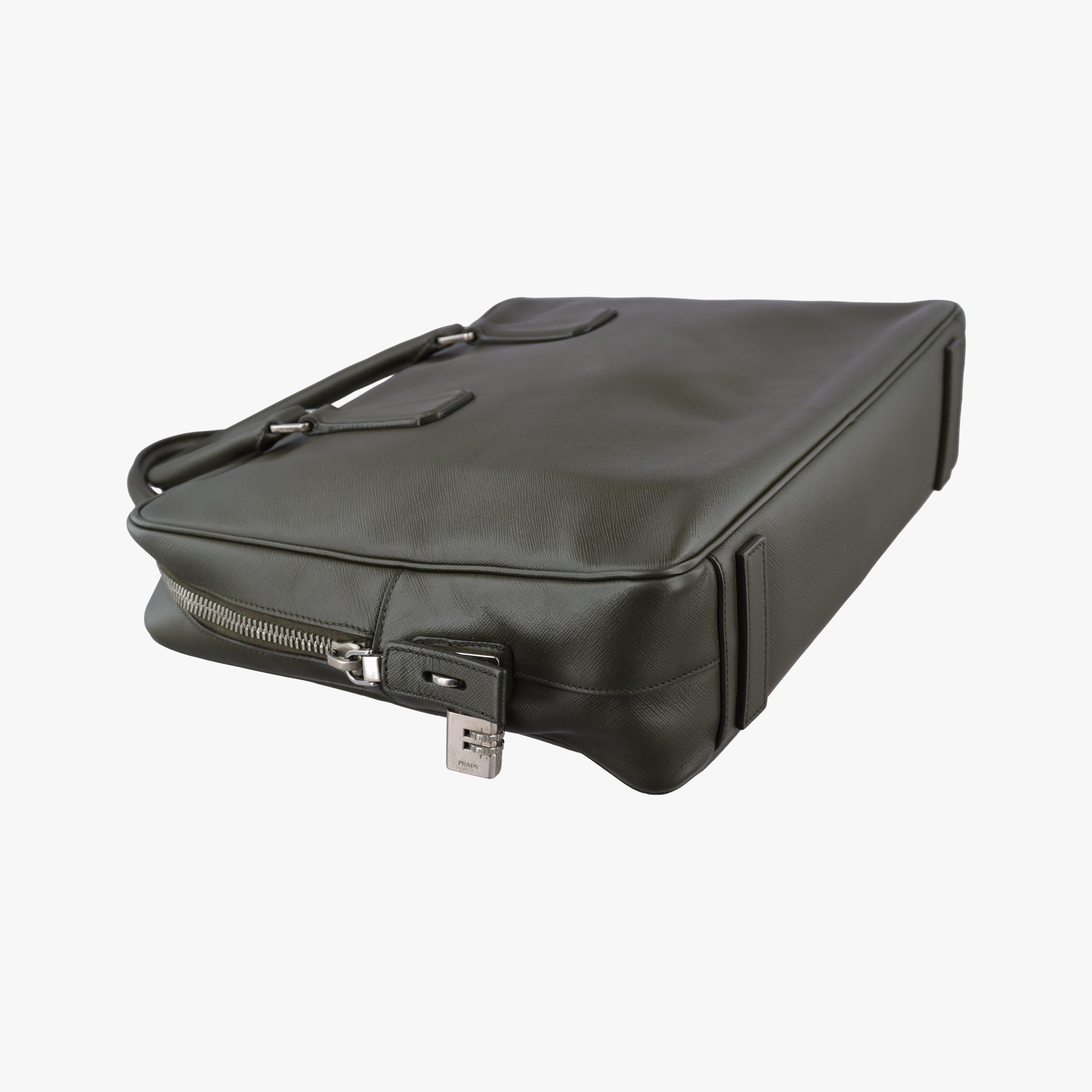 business bag briefcase Green SAFFIANO Leather 2VE363 31/Lビジネスバッグ ブリーフケース グリーン サフィアーノレザー 2VE363 31/L