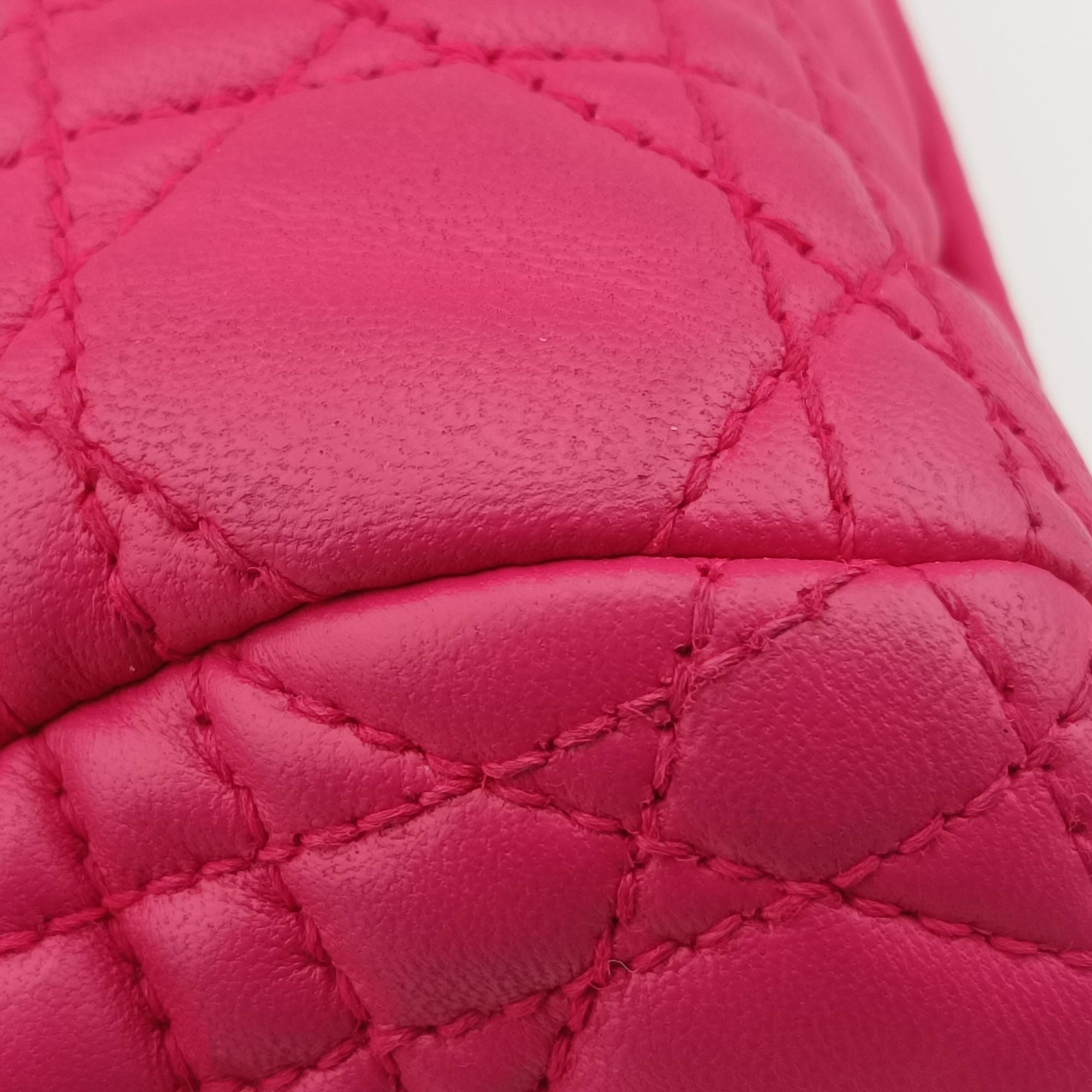 Cannage Soft Shopping Pink lambskin 01-BO-0113カナージュ ソフト ショッピング ピンク ラムスキン 01-BO-0113