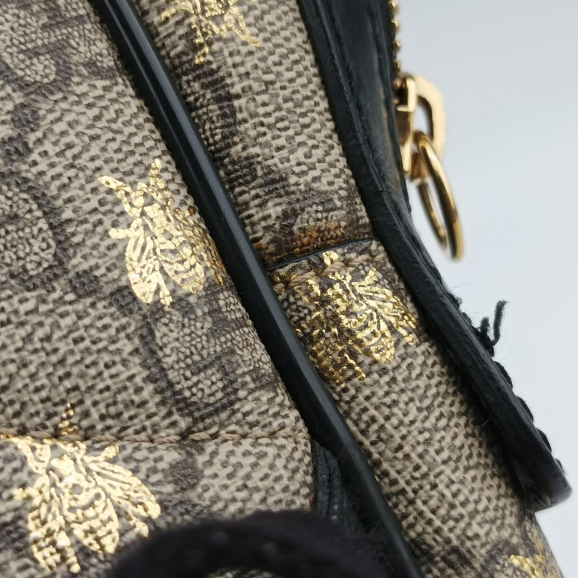GG Supreme Tian Brown PVC coated canvas 427042 D025277196GGスプリームティアン ブラウン PVCコーティングキャンバス 427042 D025277196