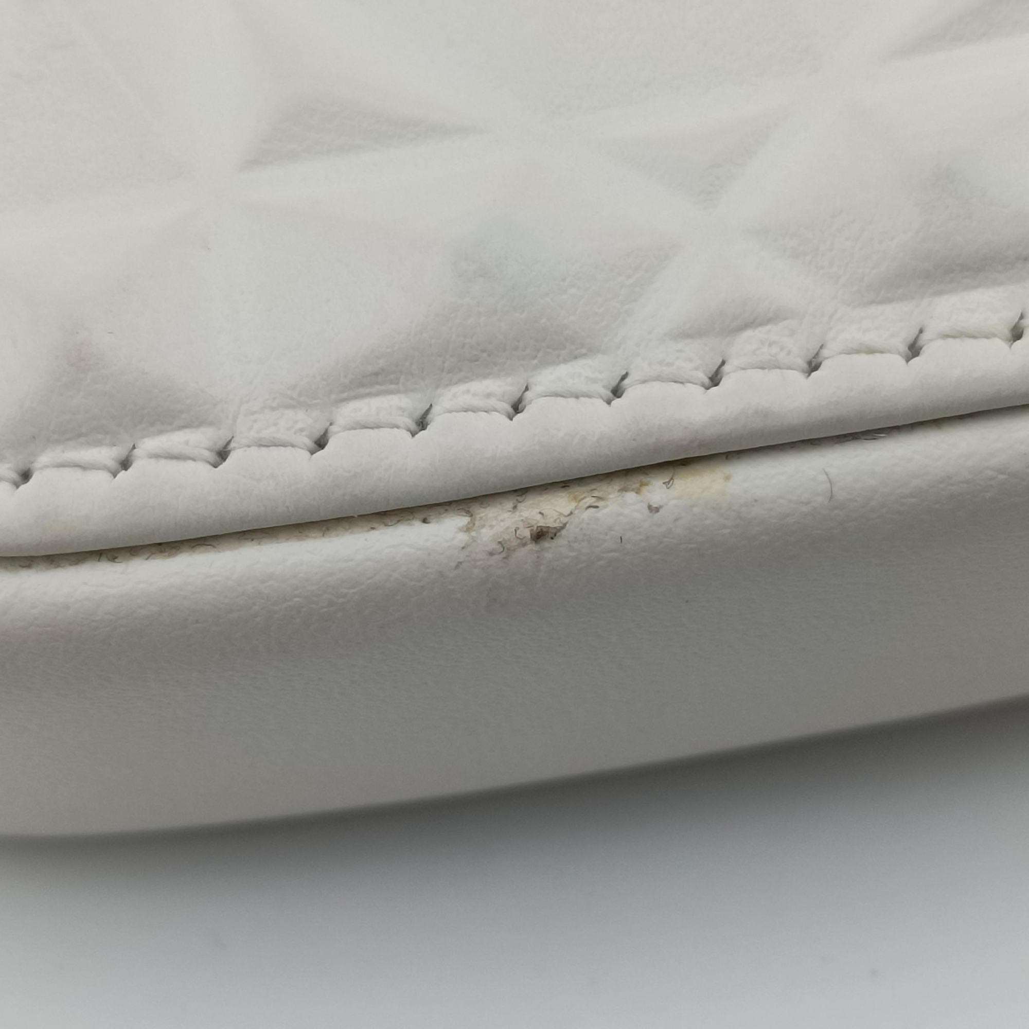 Lady Dior Call'in Dior White Leather 43-MA-0212レディ ディオール コーリンディオール ホワイト レザー 43-MA-0212
