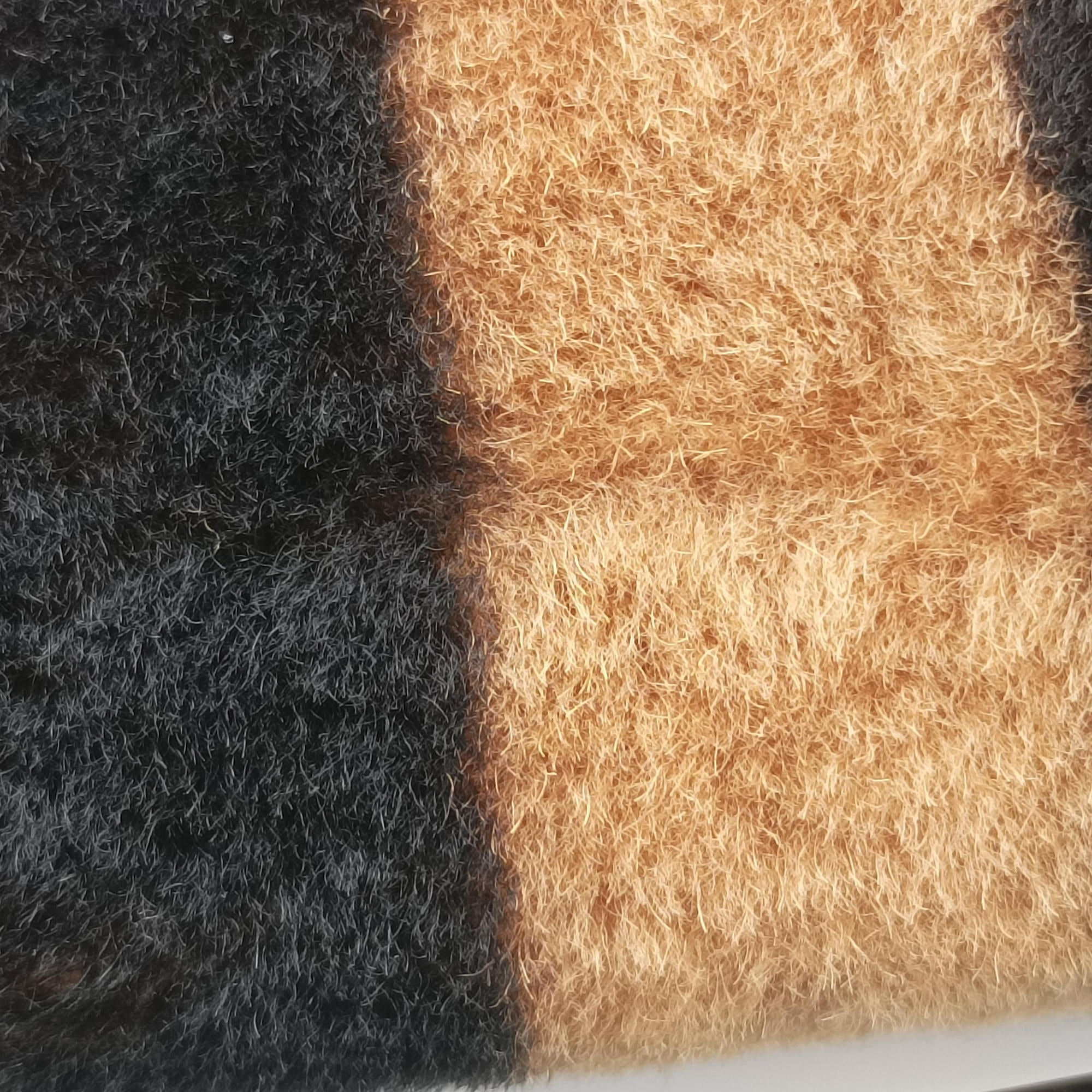 BAGUETTE Brown×Black fur×patent 8BR771 8BR771-A9Y2-199-10429バケット ブラウン×ブラック ファー×パテント 8BR771 8BR771-A9Y2-199-10429