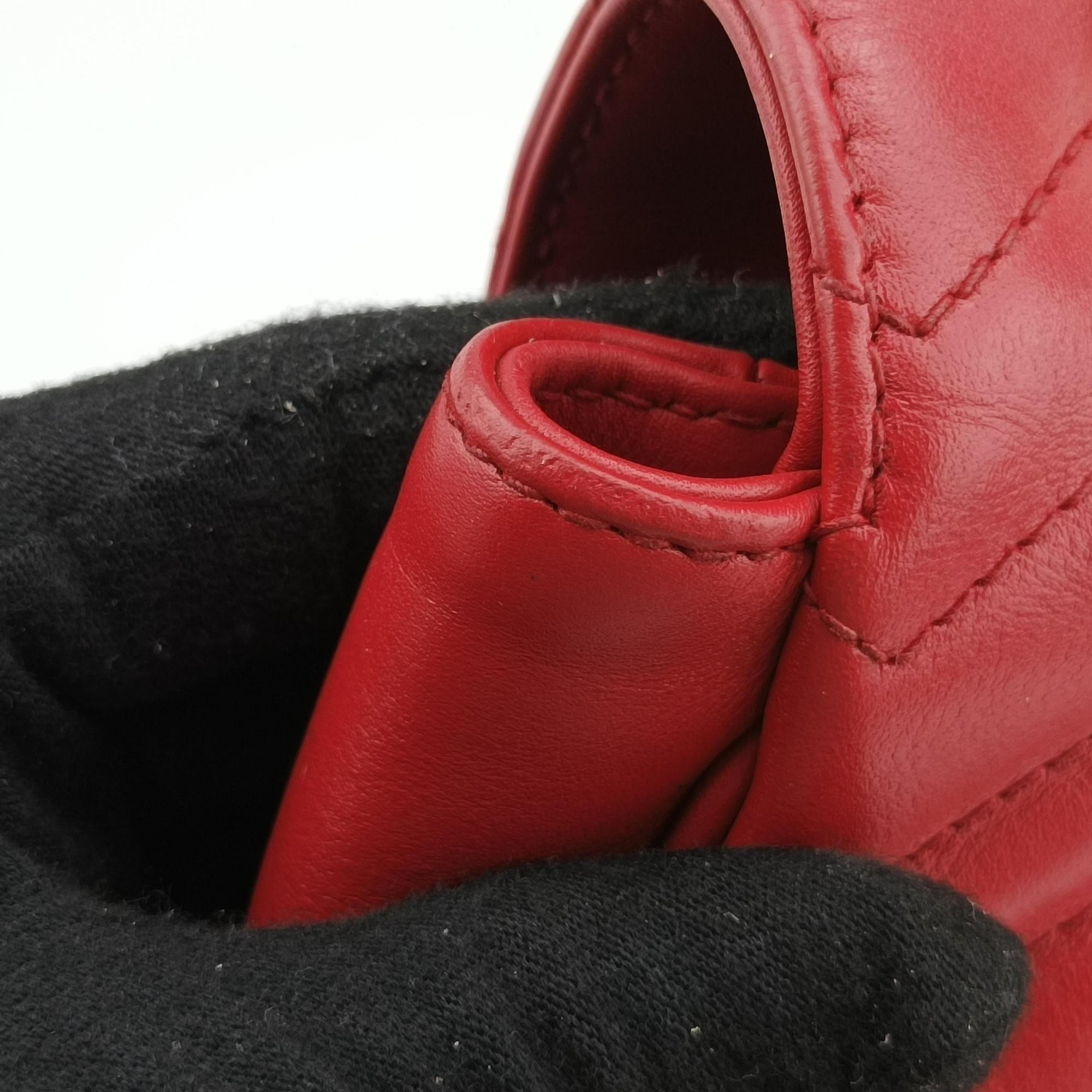 GG Marmont Red Leather 443497 D021852833GGマーモント レッド レザー 443497 D021852833