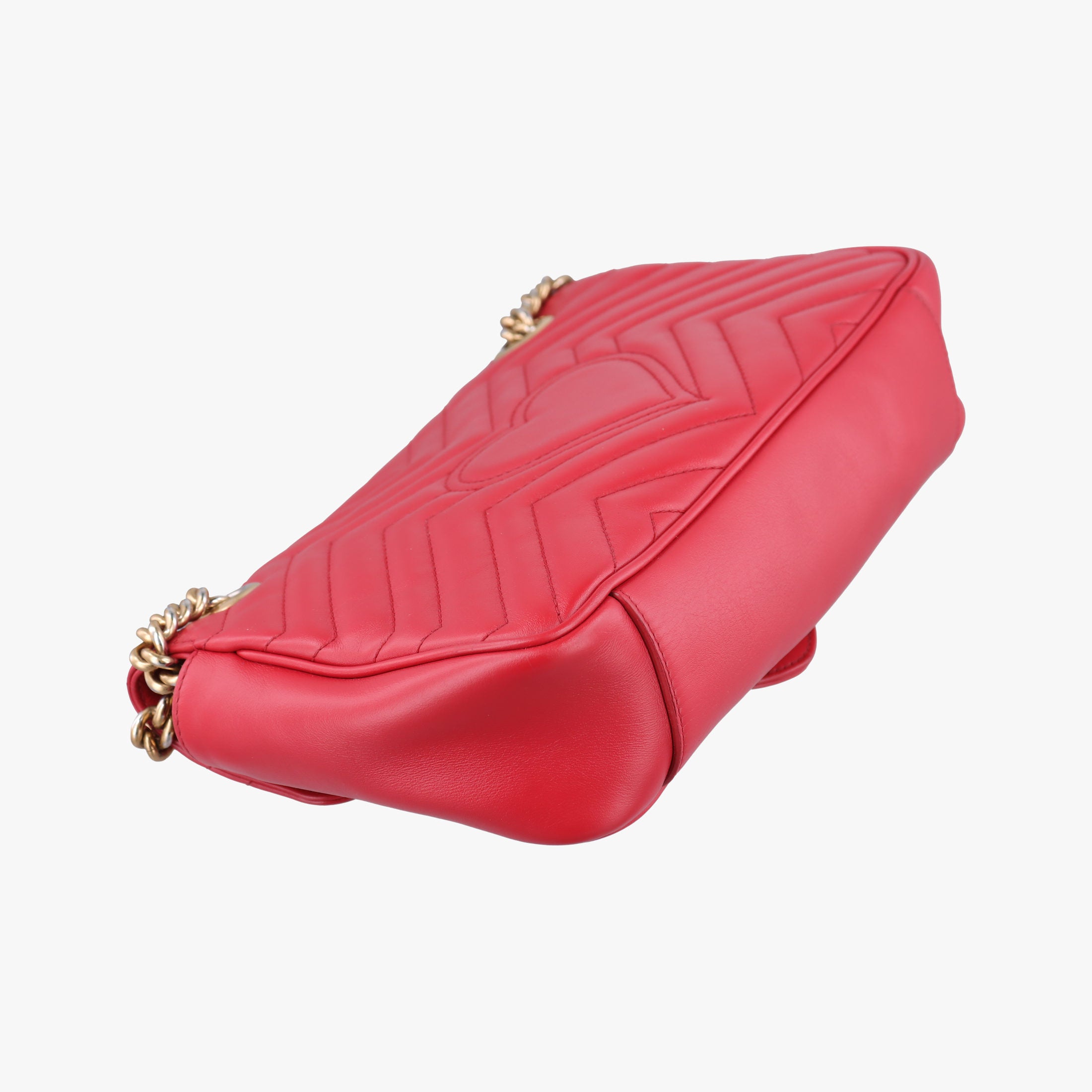 GG Marmont Red Leather 443497 D021852833GGマーモント レッド レザー 443497 D021852833