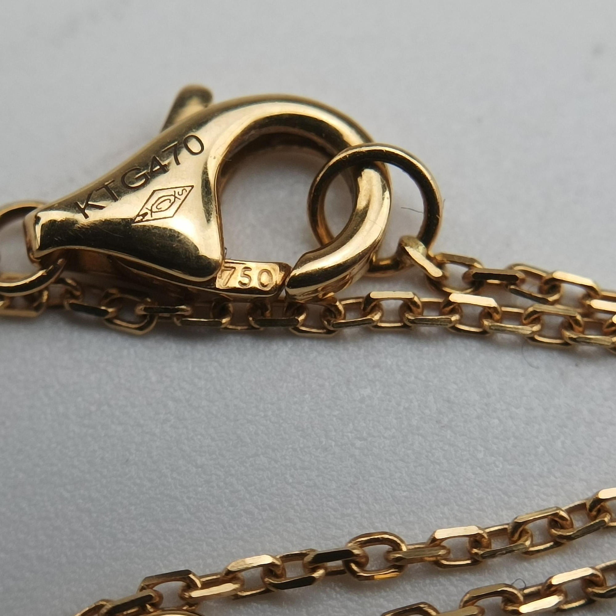 Amulette de Cartier Gold×White AU750 B3047100 KTG470カルティエ アミュレット ゴールド×ホワイト AU750 B3047100 KTG470
