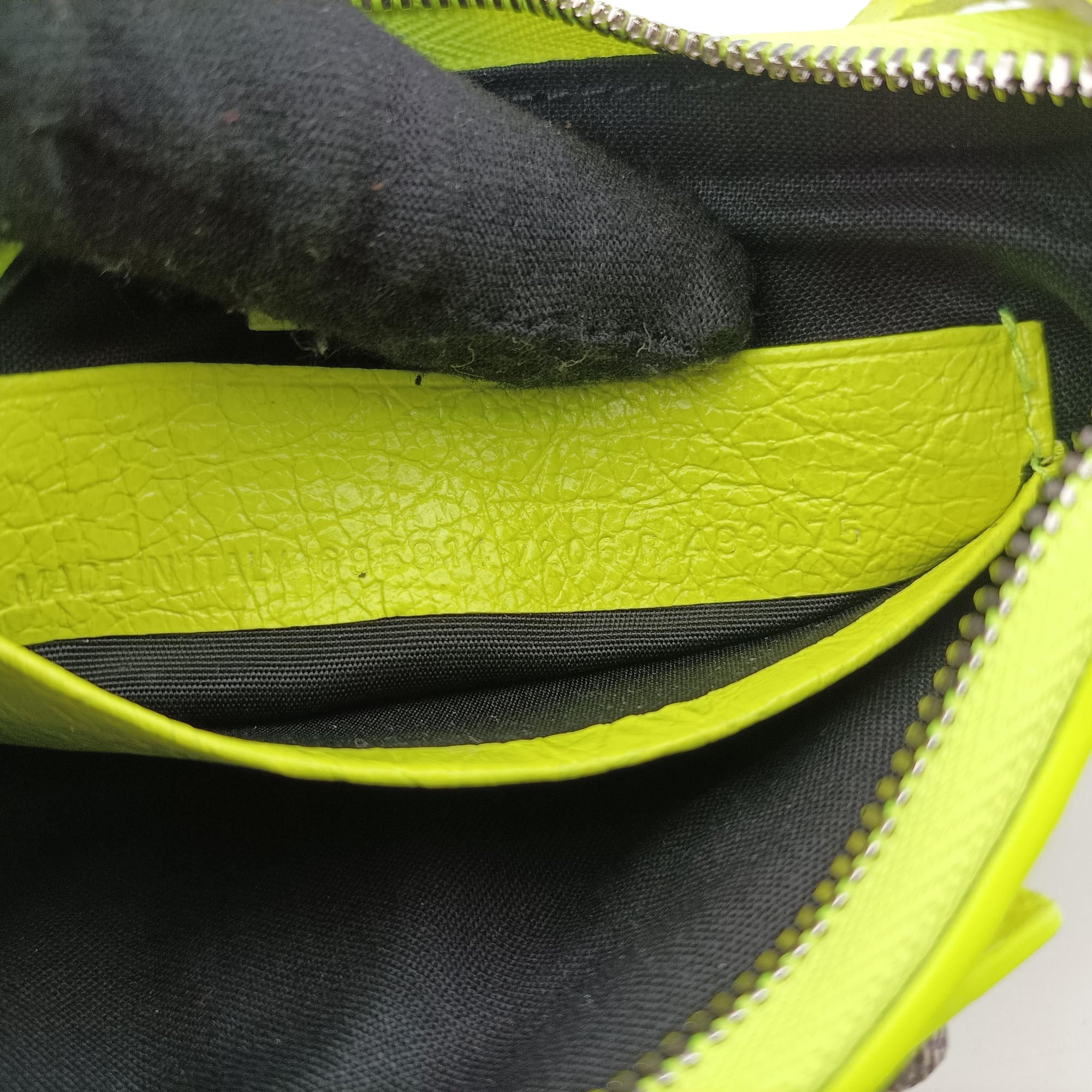 Le Cagole Green lambskin 695814-7206-S-493075ルカゴール グリーン ラムスキン 695814-7206-S-493075