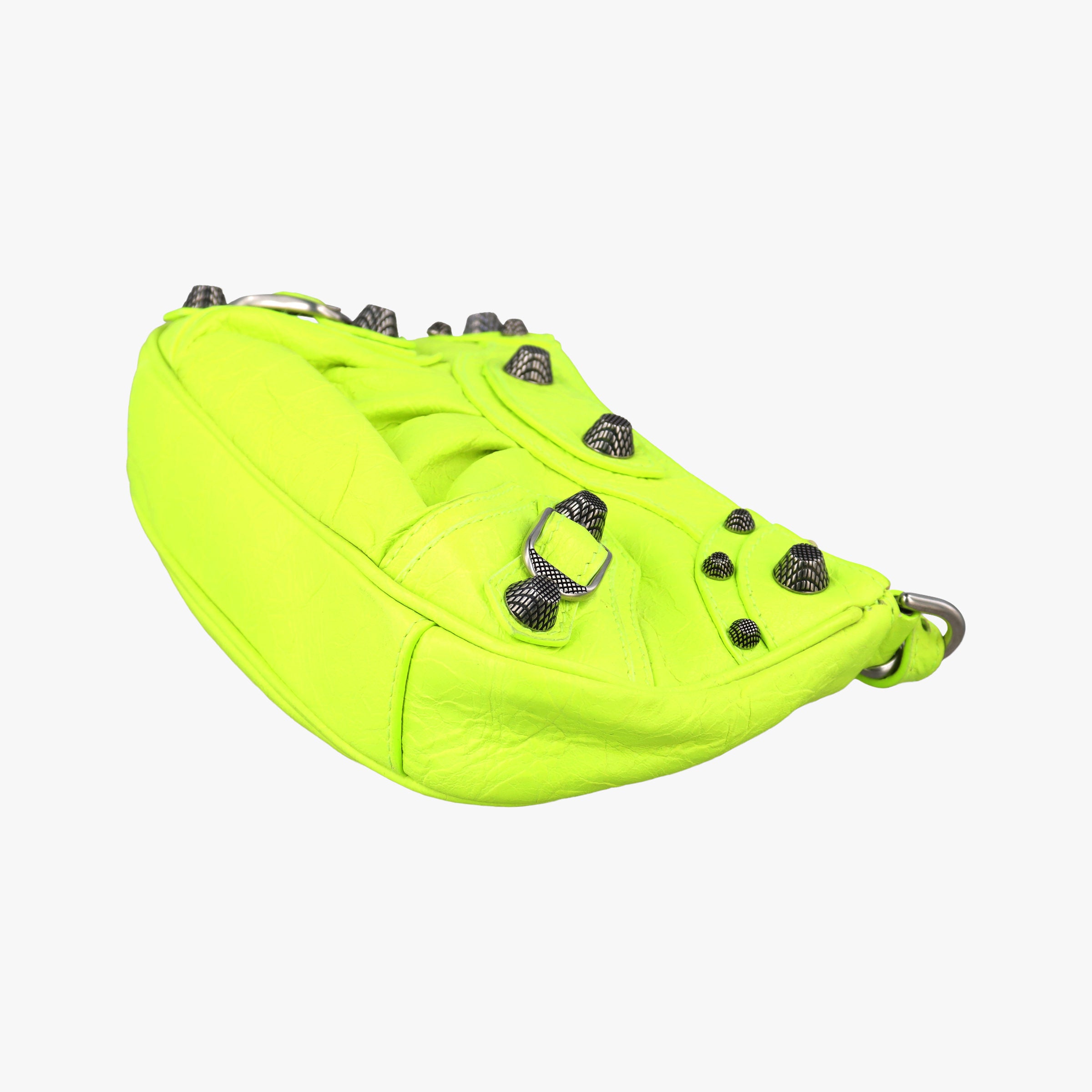 Le Cagole Green lambskin 695814-7206-S-493075ルカゴール グリーン ラムスキン 695814-7206-S-493075