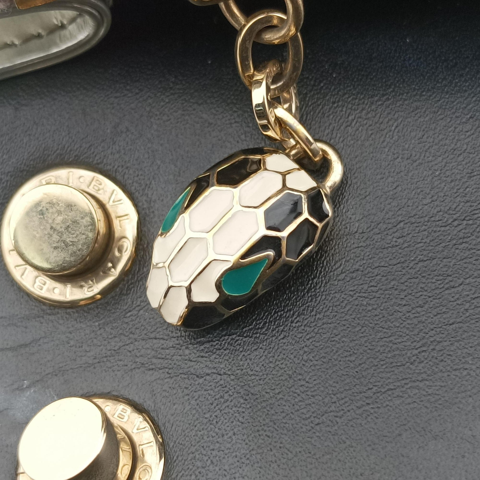 SERPENTI FOREVER Silver Enamel AX.F16.39793セルペンティ フォーエバー シルバー エナメル AX.F16.39793