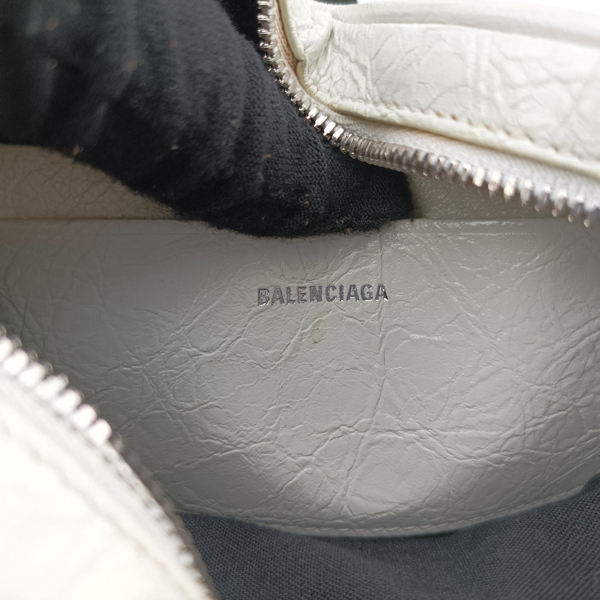 Le Cagole Heart Mini White lambskin 722781.9104.P.000959ル カゴーレ ハートミニ ホワイト ラムスキン 722781.9104.P.000959